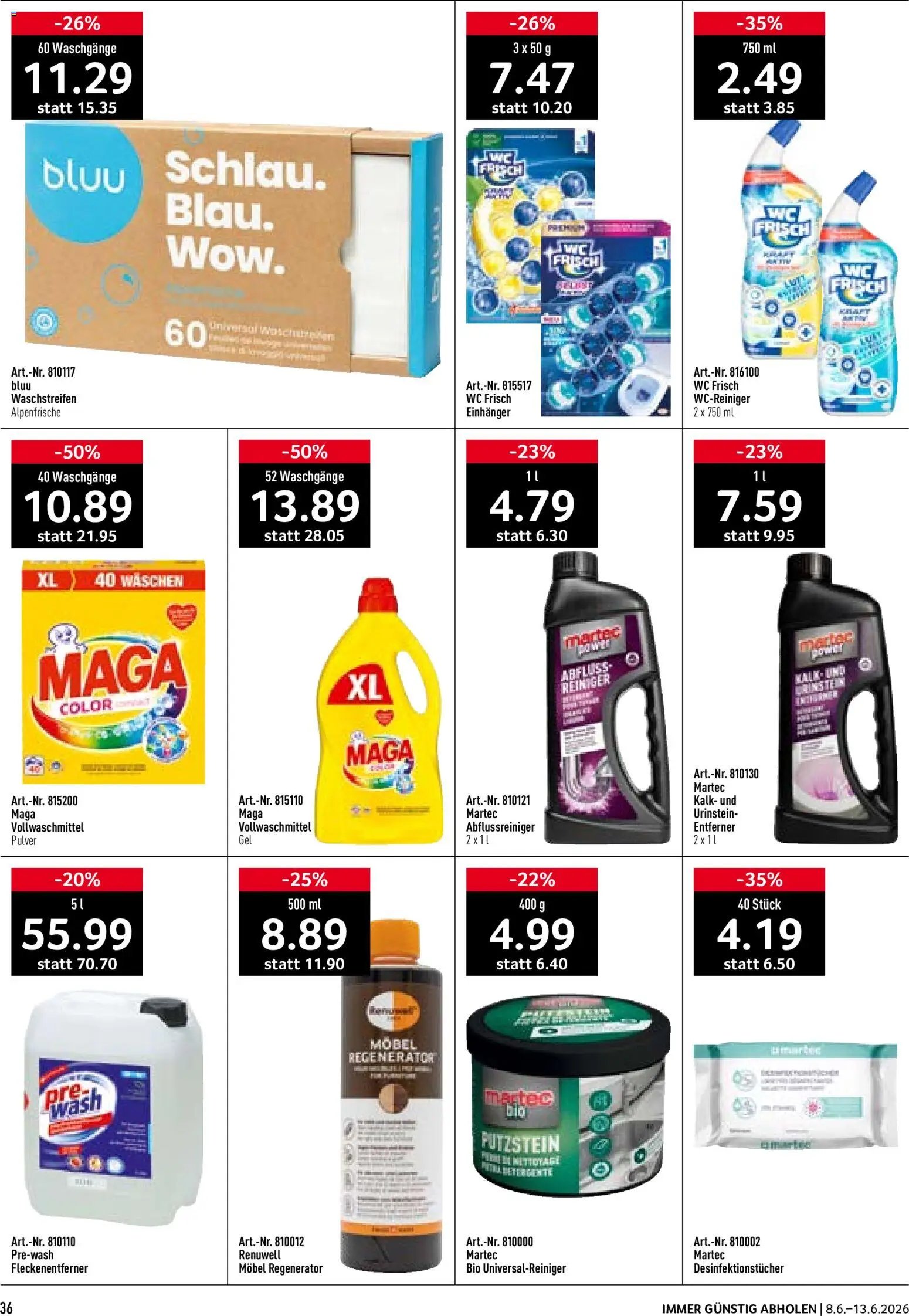 Prodega aktionen