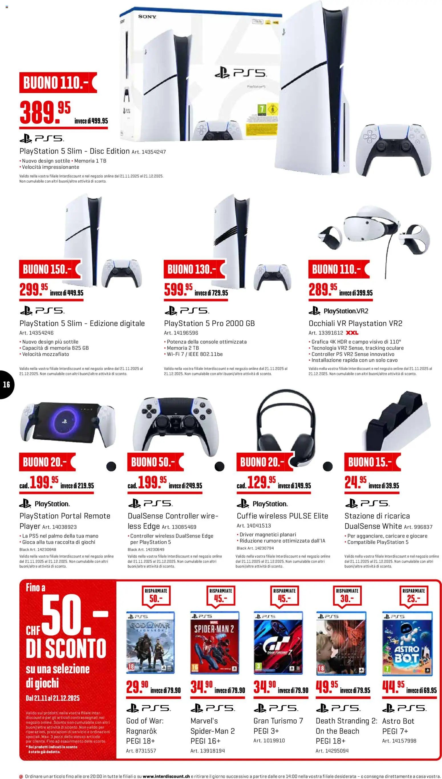 Interdiscount Aktionen IT (2025-12-08 - 2025-12-21)