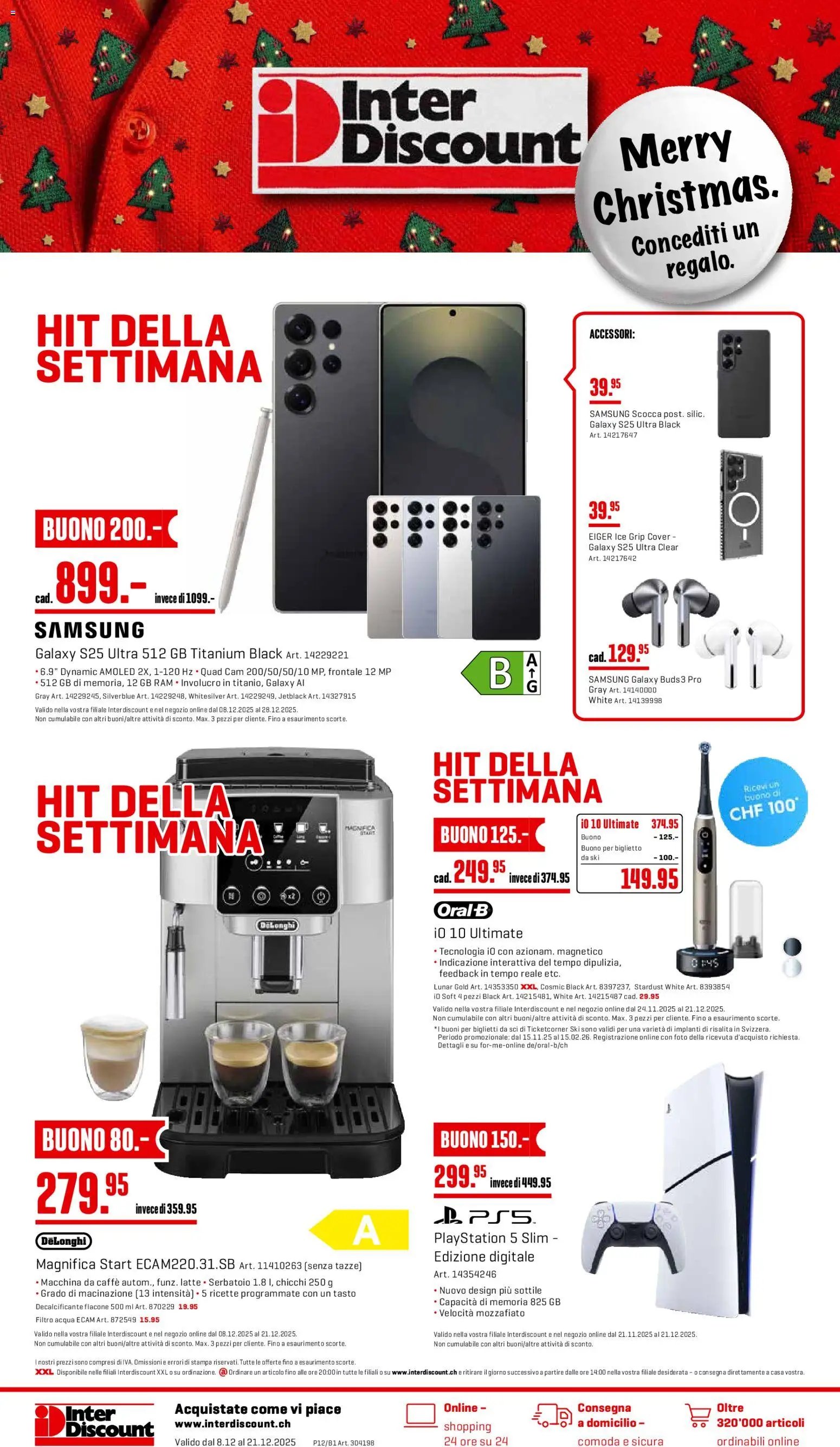 Interdiscount Aktionen IT (2025-12-08 - 2025-12-21)