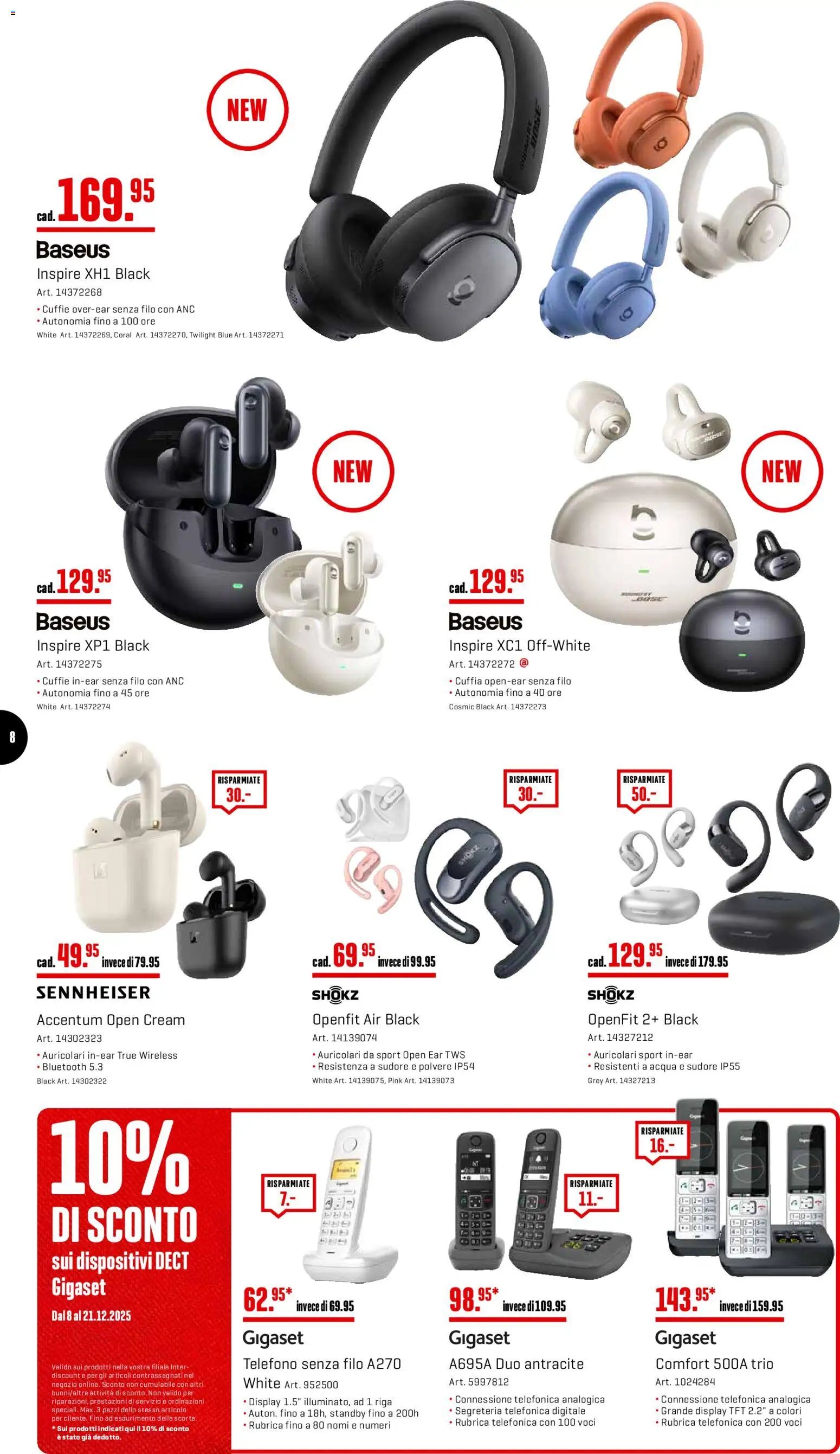 Interdiscount Aktionen IT (2025-12-08 - 2025-12-21)