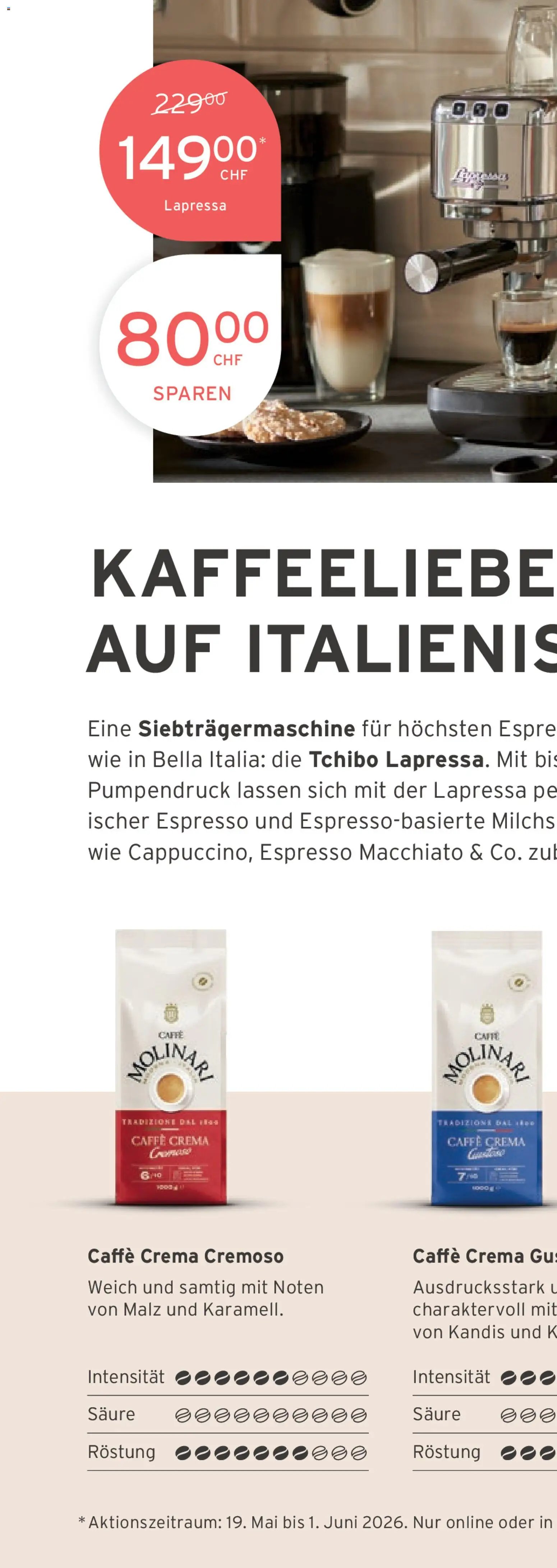 Tchibo aktionen Summer Mornings (2026-05-26 - 2026-06-15)