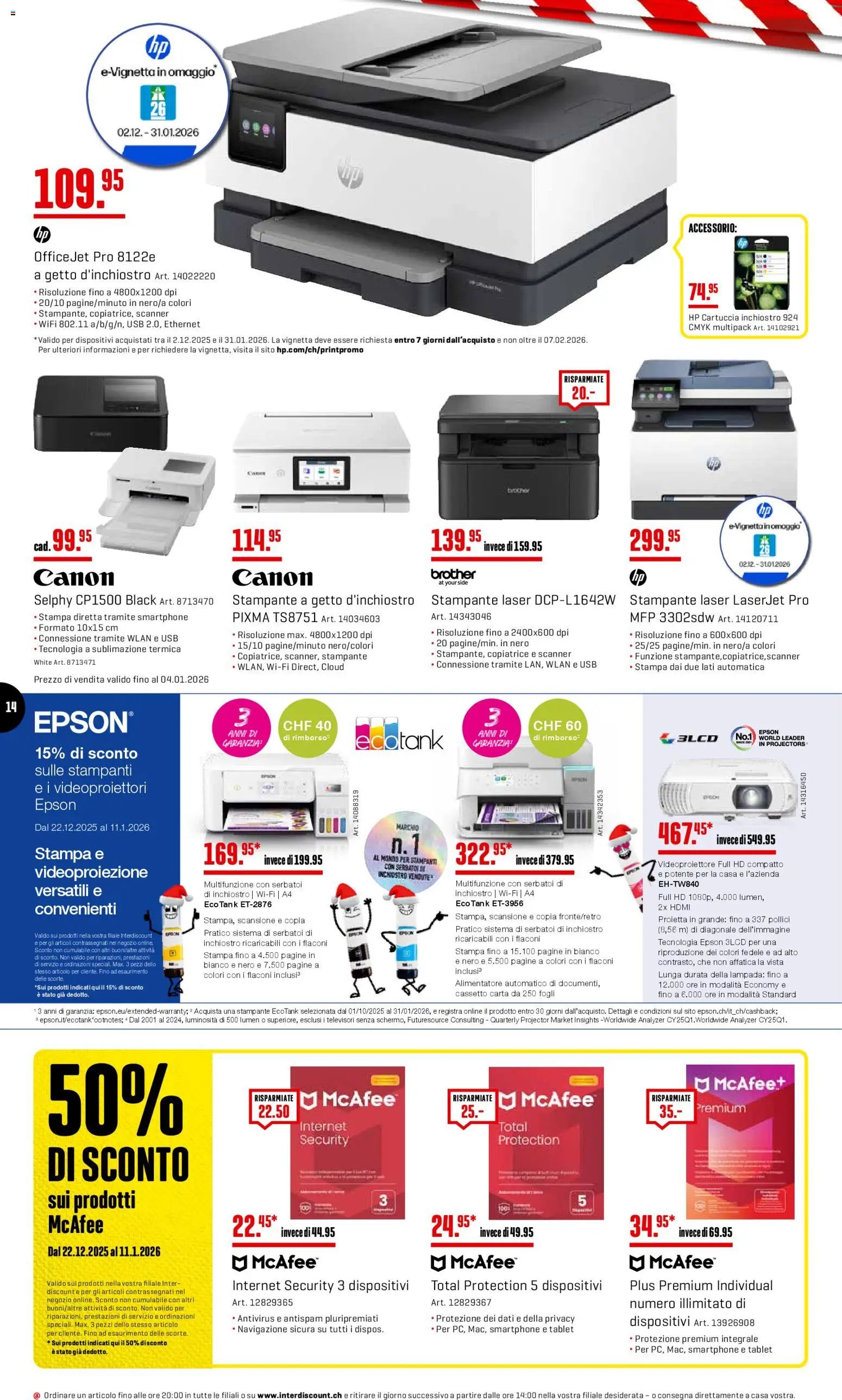 Interdiscount Aktionen IT (2025-12-22 - 2026-01-11)