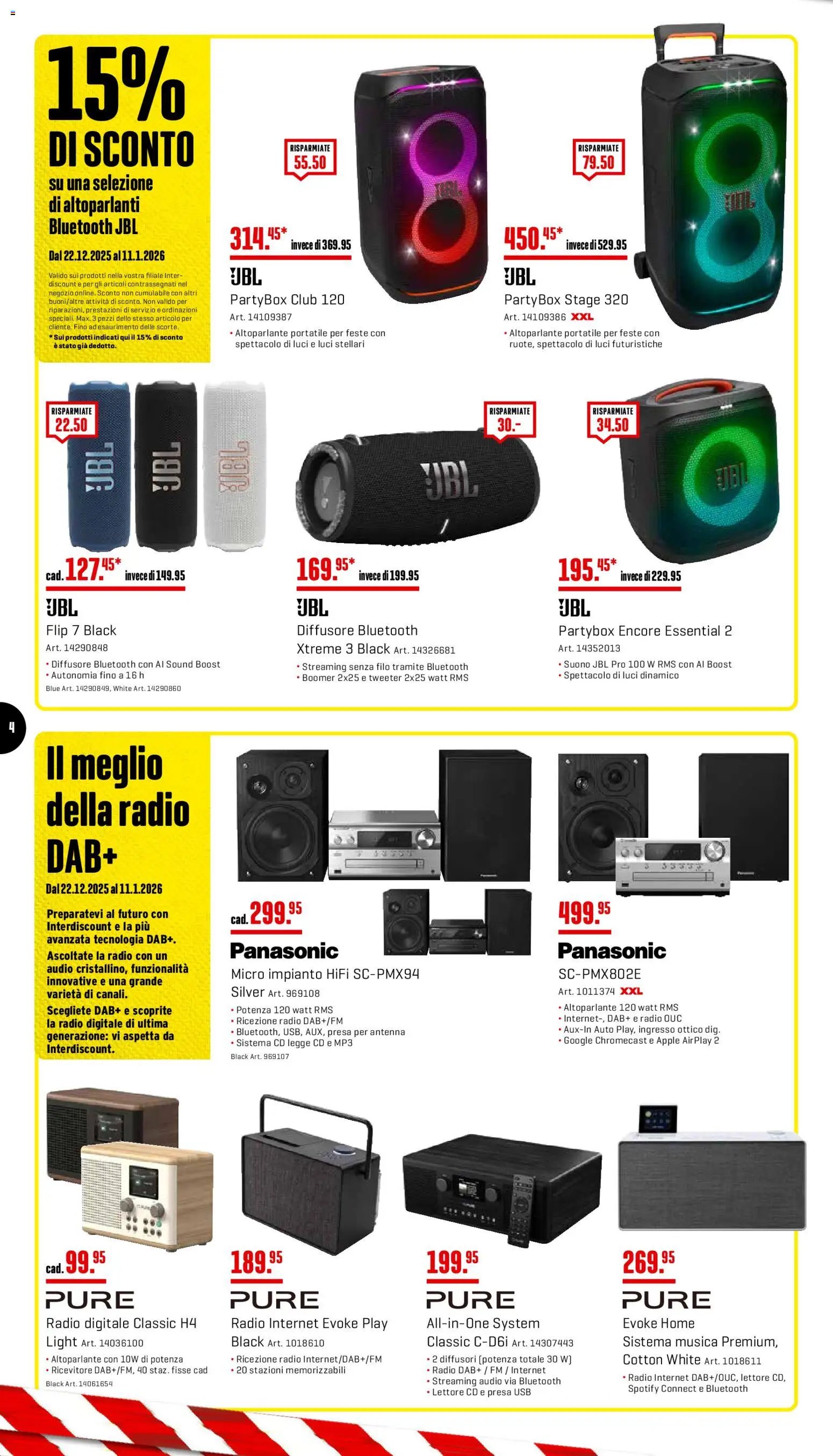 Interdiscount Aktionen IT (2025-12-22 - 2026-01-11)