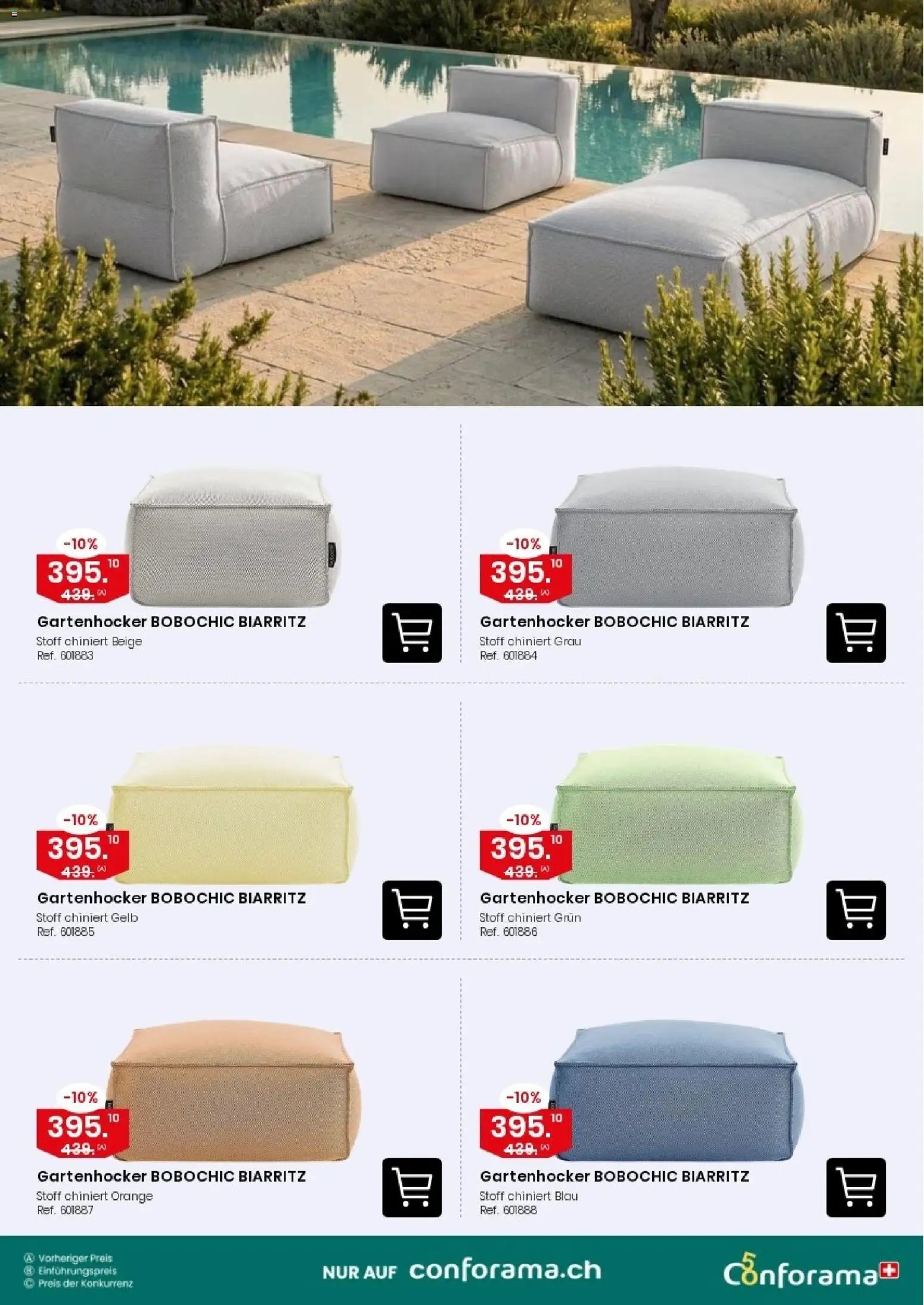 Conforama aktionen Gartensofa