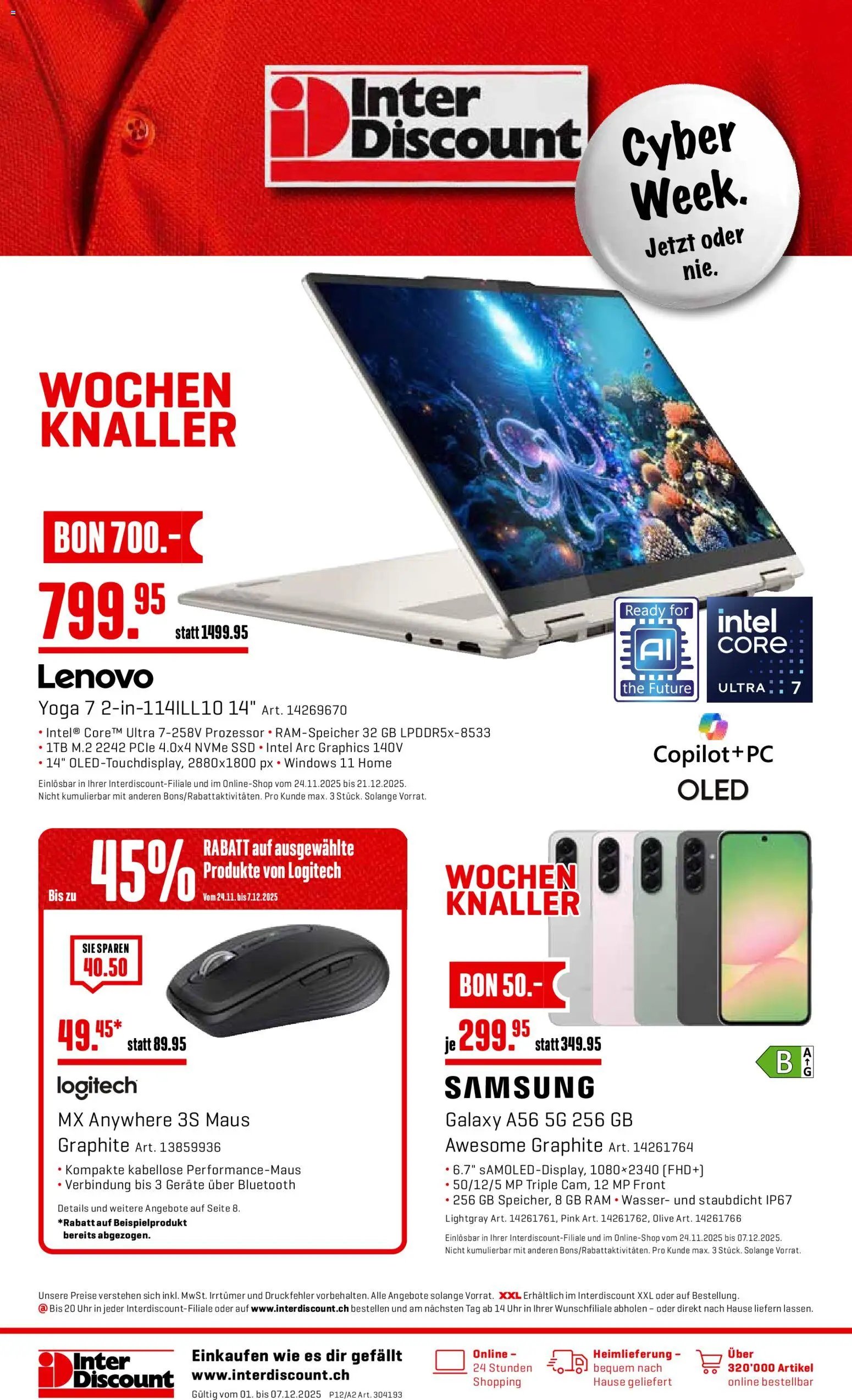 Interdiscount Aktionen (2025-12-01 - 2025-12-07) | 1