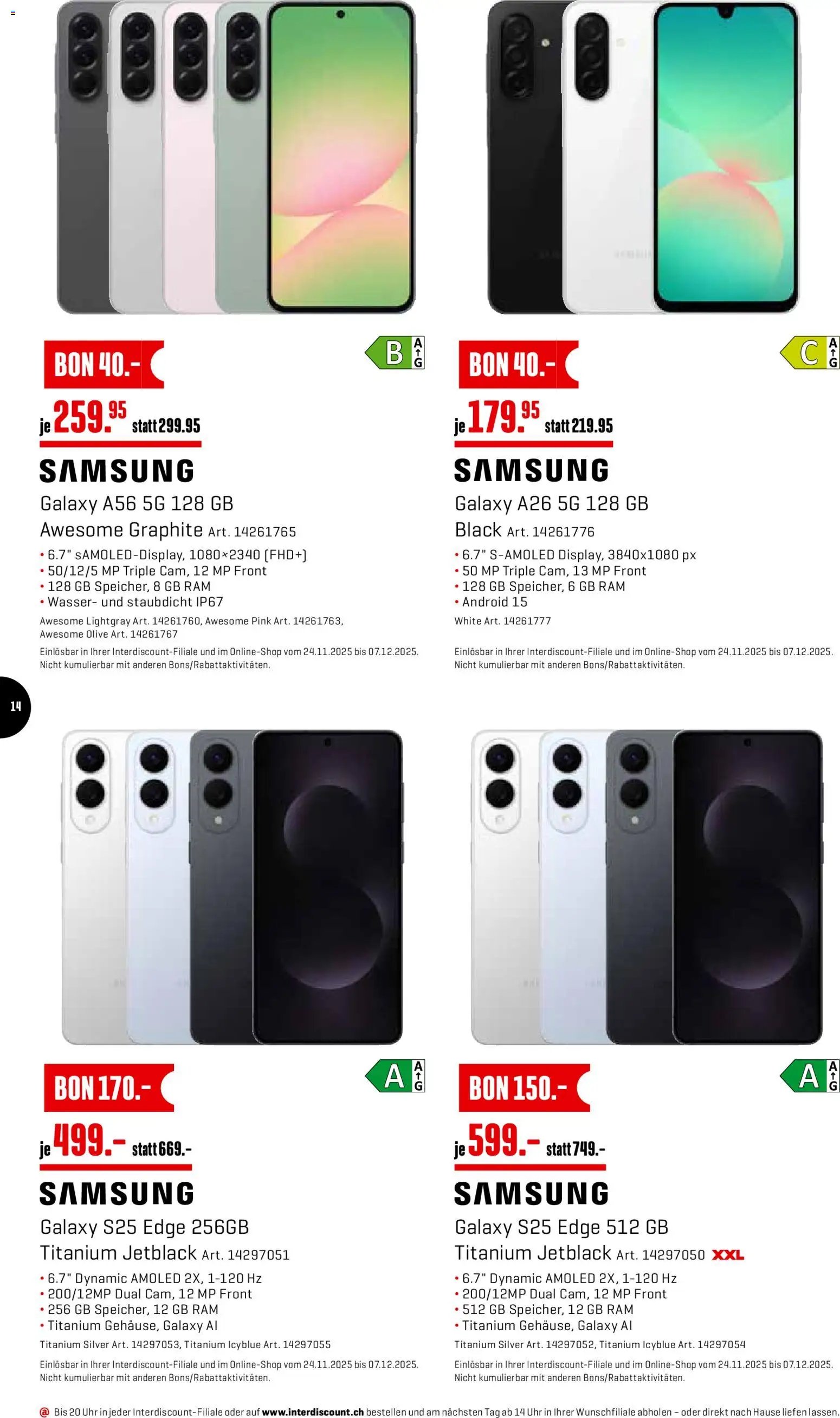 Interdiscount Aktionen (2025-12-01 - 2025-12-07) | 14