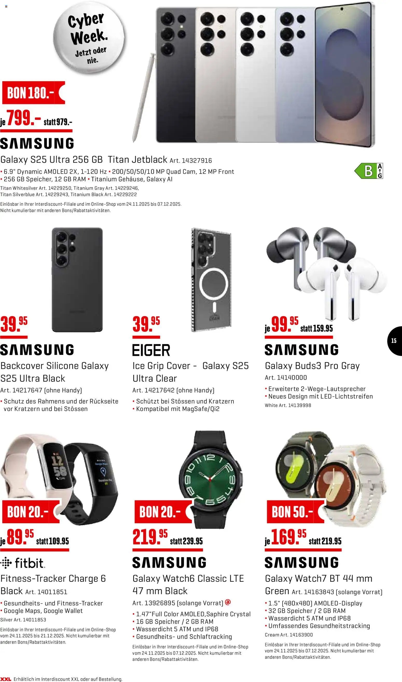 Interdiscount Aktionen (2025-12-01 - 2025-12-07) | 15