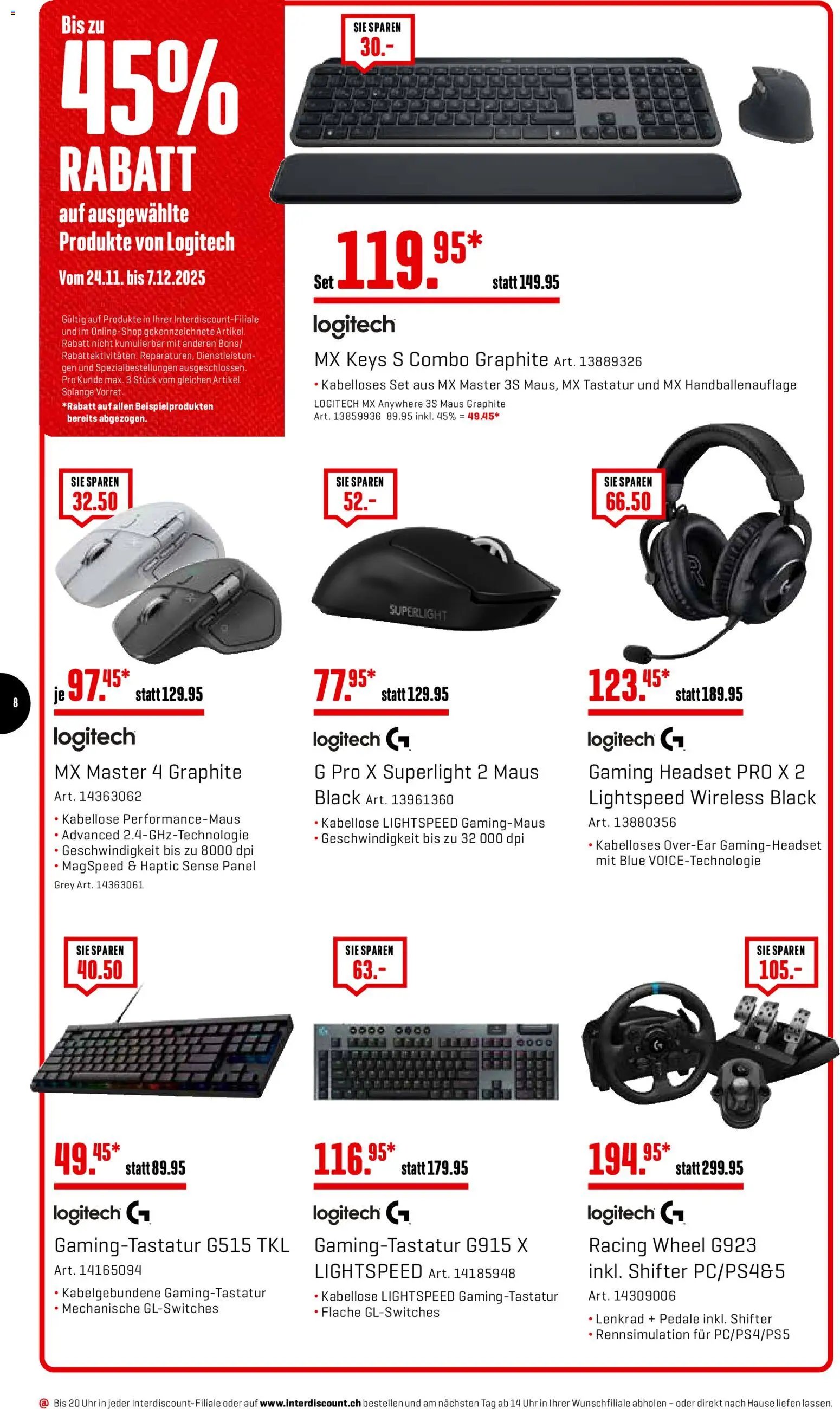 Interdiscount Aktionen (2025-12-01 - 2025-12-07) | 8