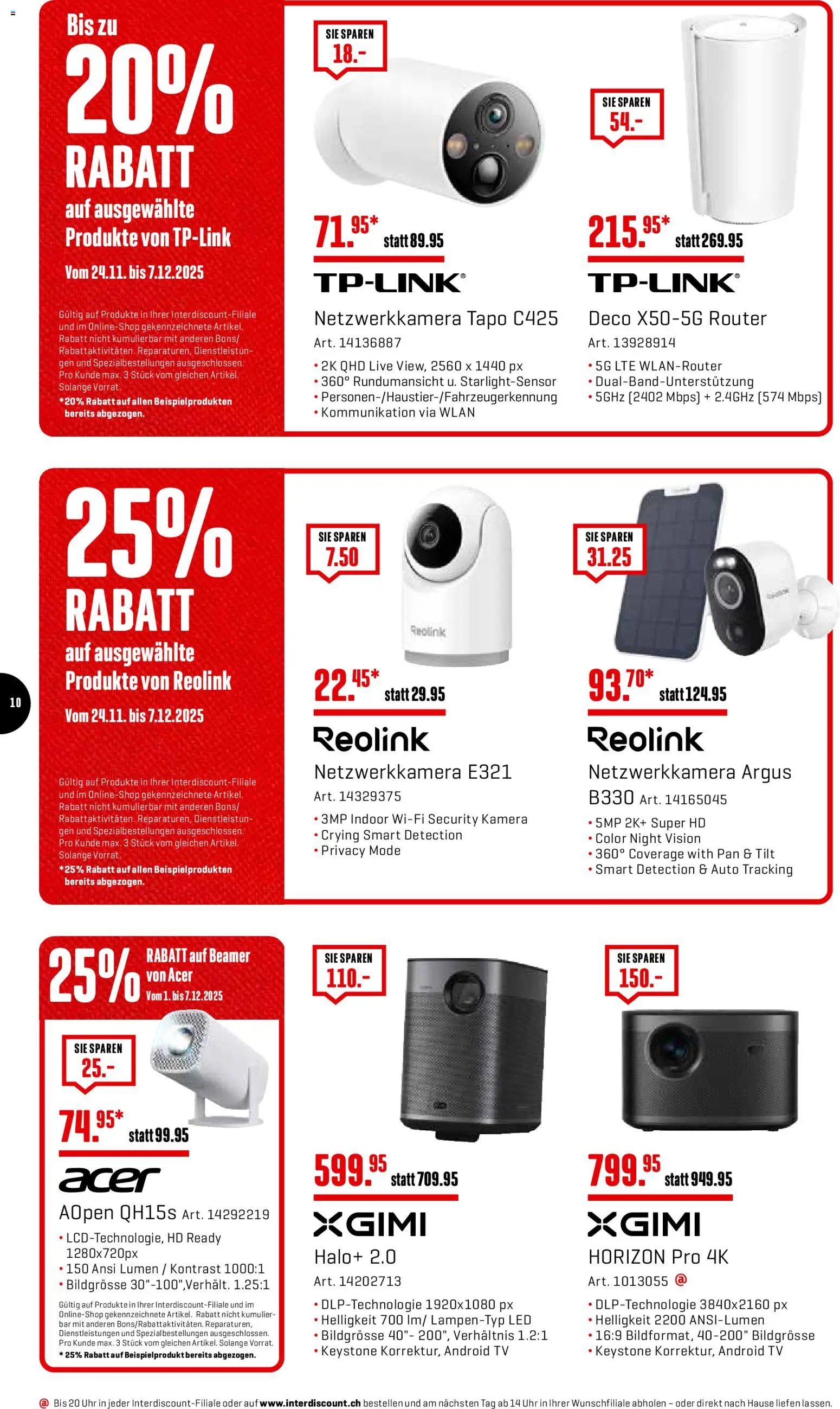 Interdiscount Aktionen (2025-12-01 - 2025-12-07) | 10