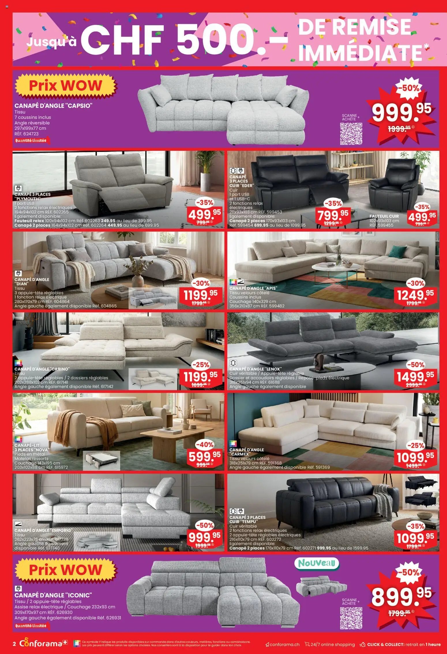 Conforama aktionen Sélection  (2026-03-04 - 2026-03-17)
