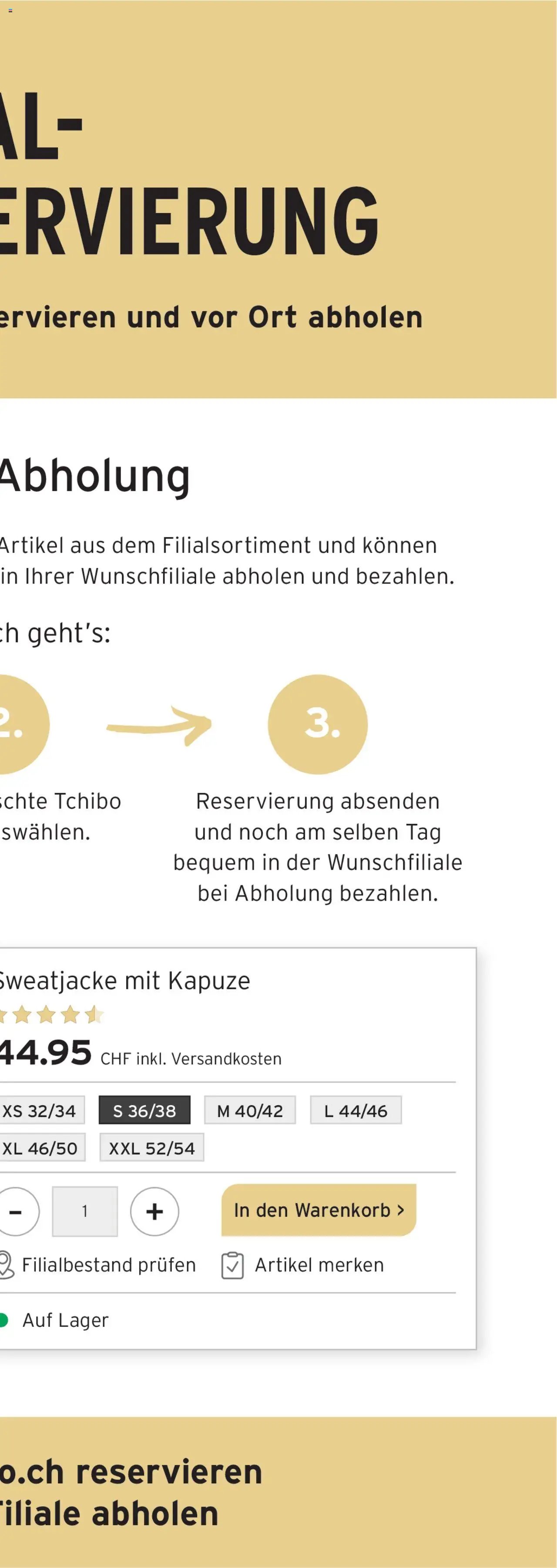 Tchibo Aktionen Filialen (2025-07-22 - 2025-07-28)