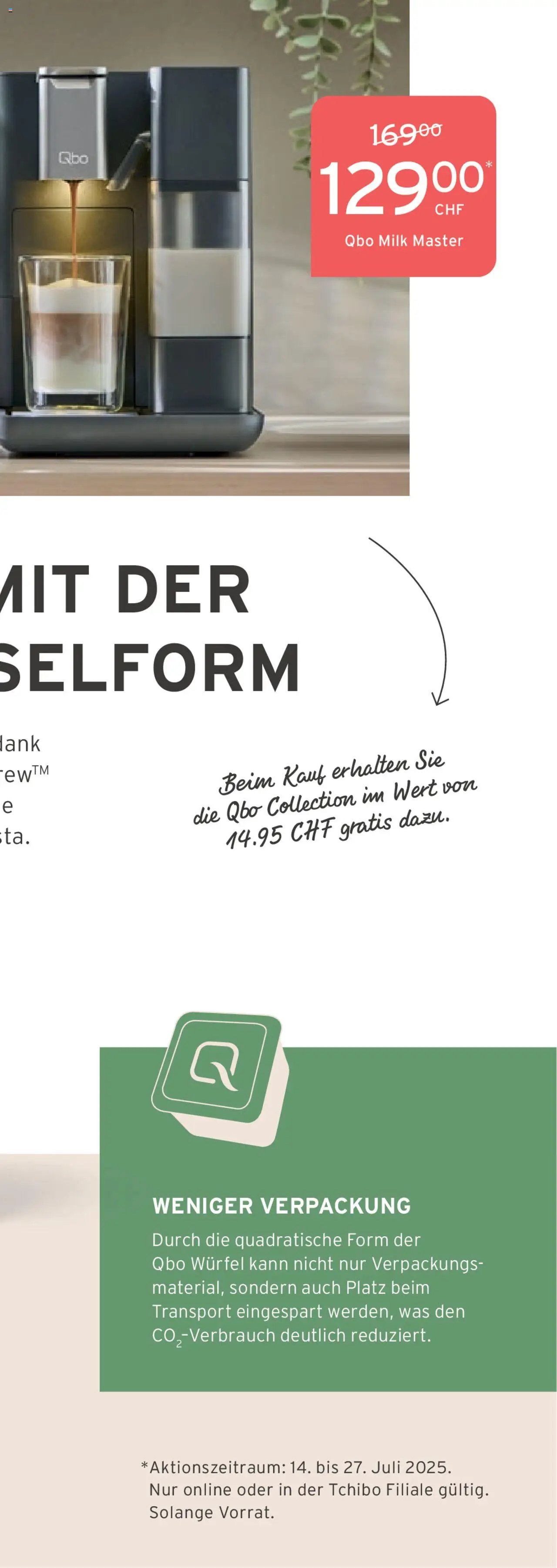 Tchibo Aktionen Filialen (2025-07-22 - 2025-07-28)