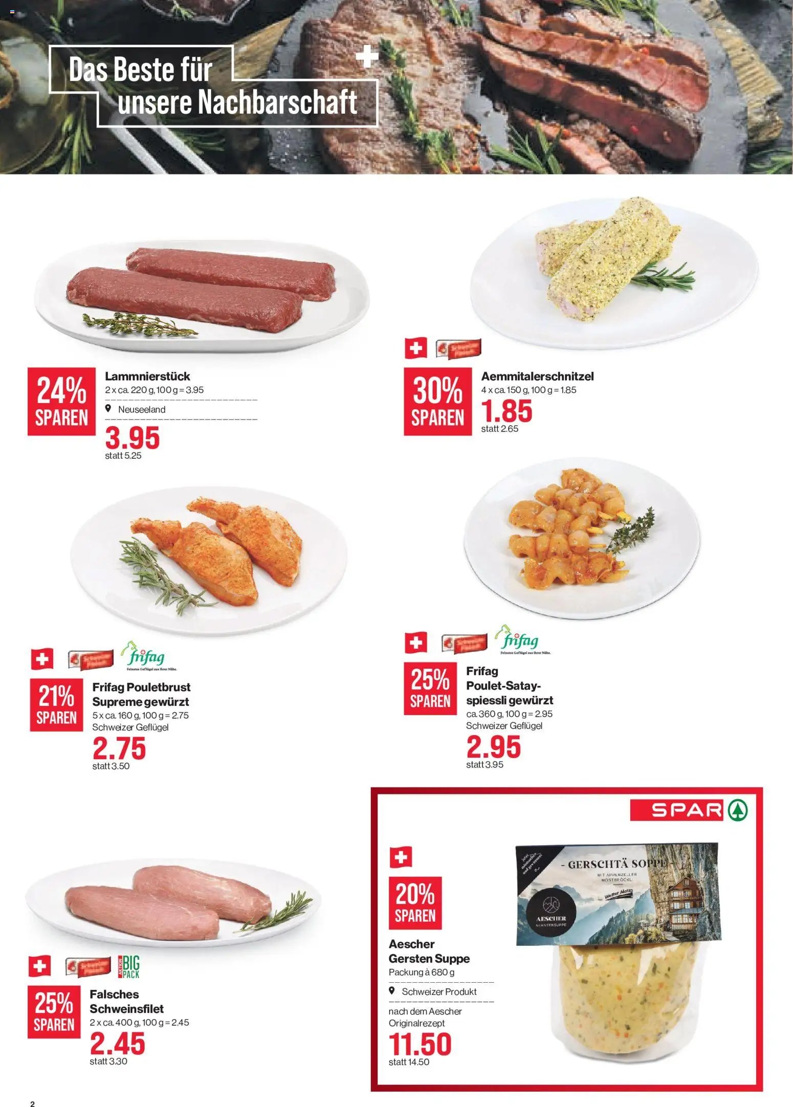 SPAR aktionen