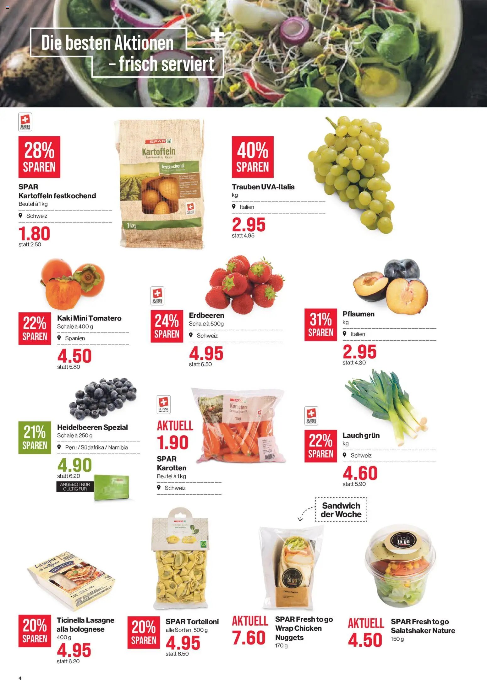 SPAR aktionen