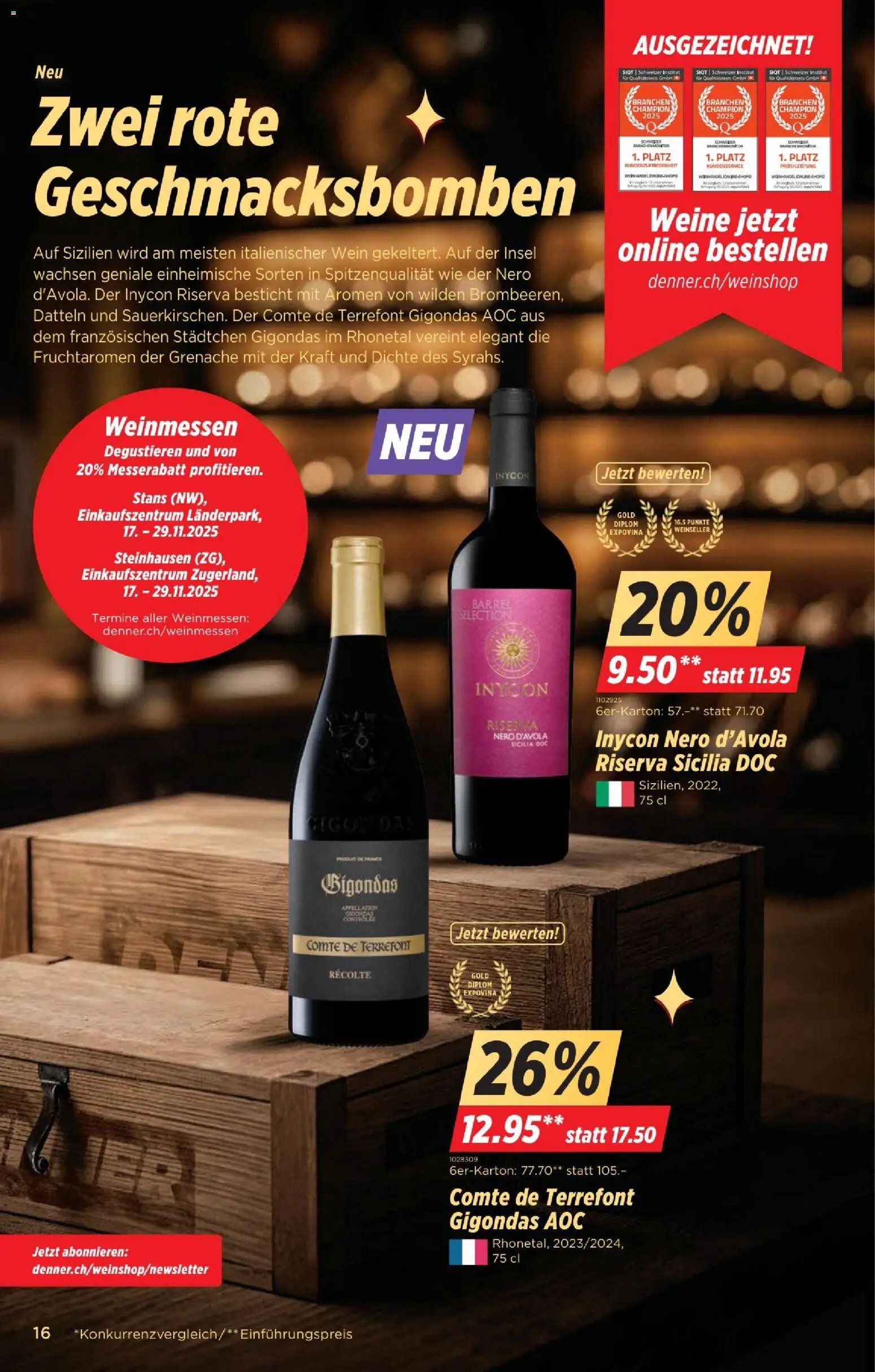 Denner Aktionen (2025-11-18 - 2025-11-24) | 16