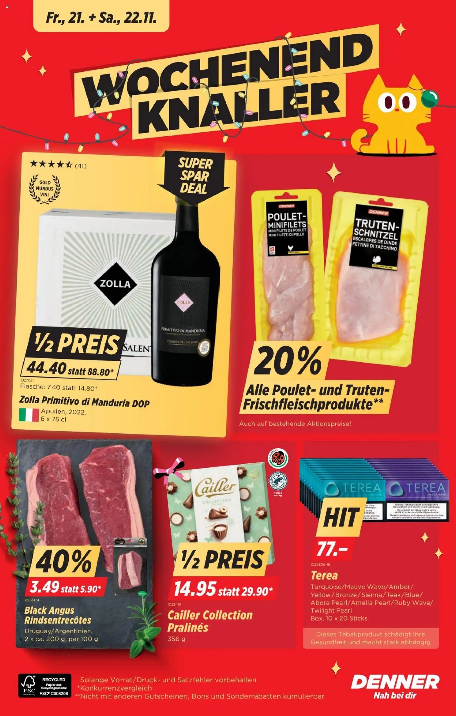 Denner Aktionen (2025-11-18 - 2025-11-24) | 24