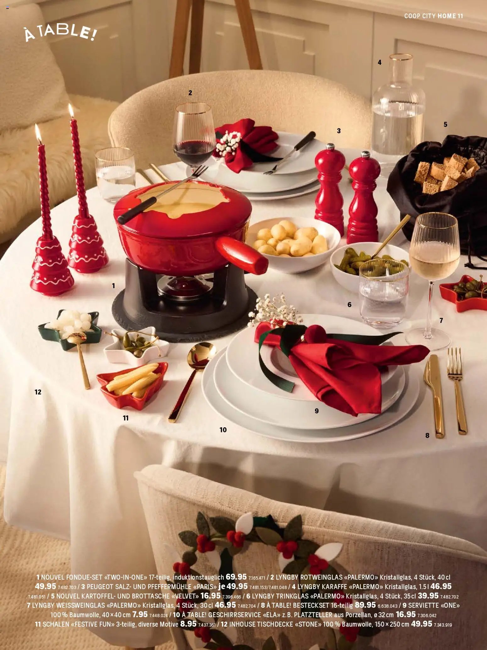 Coop City Aktionen (2025-11-10 - 2025-11-26)