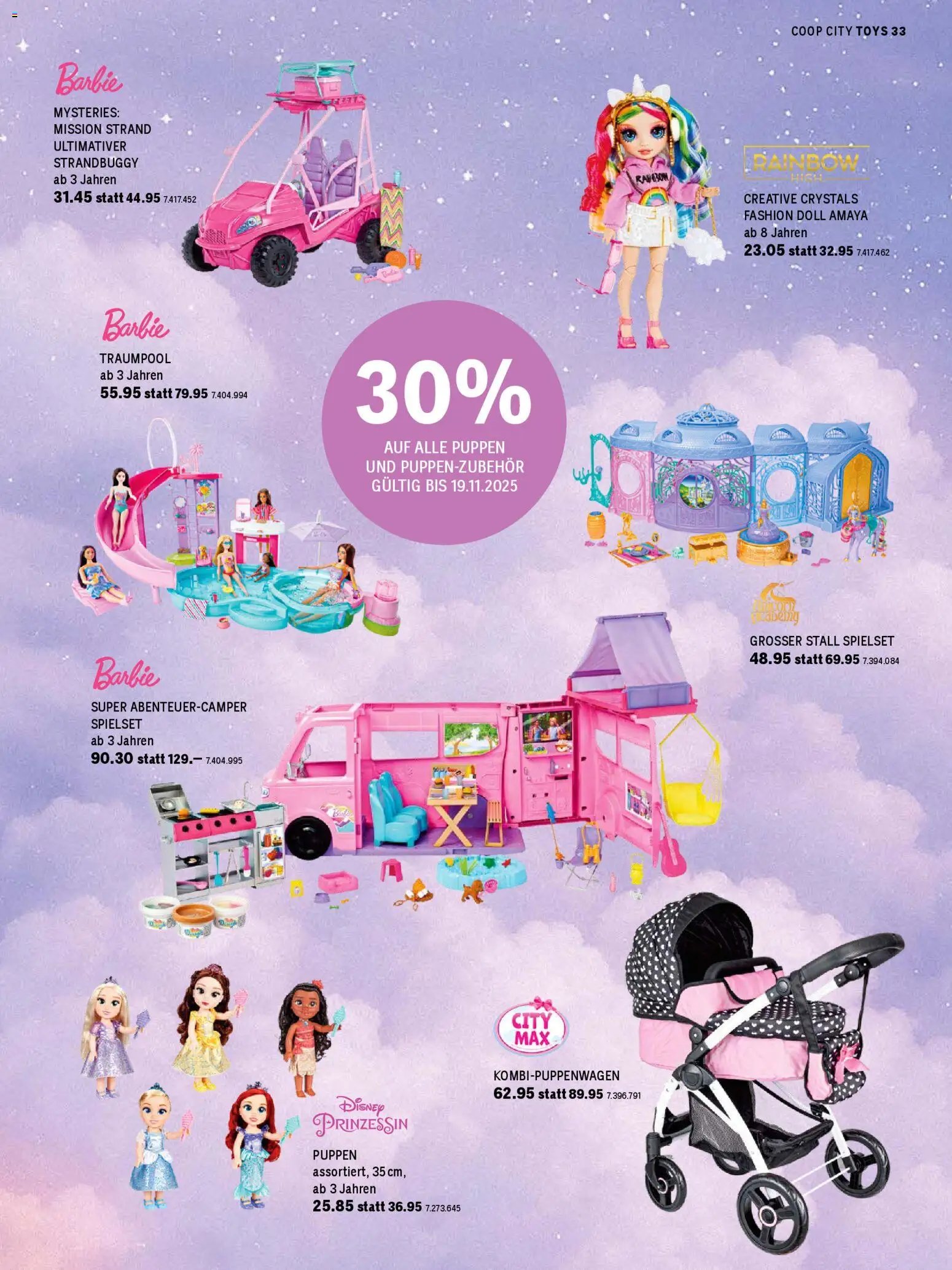 Coop City Aktionen (2025-11-10 - 2025-11-26)