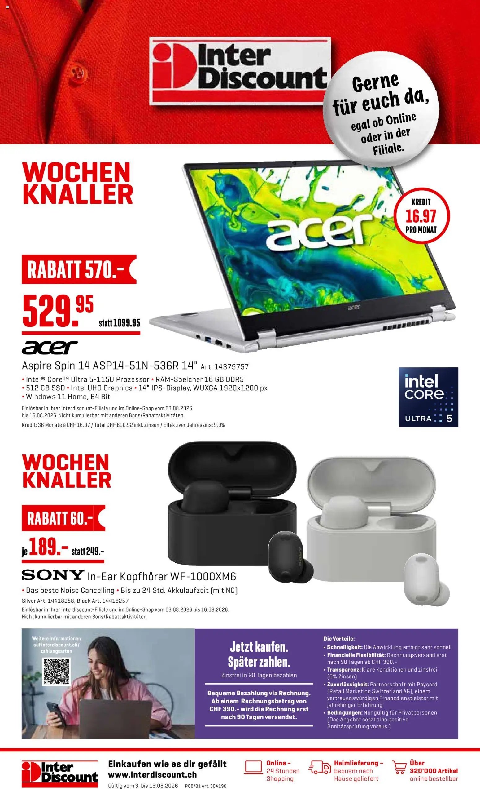 Interdiscount aktionen