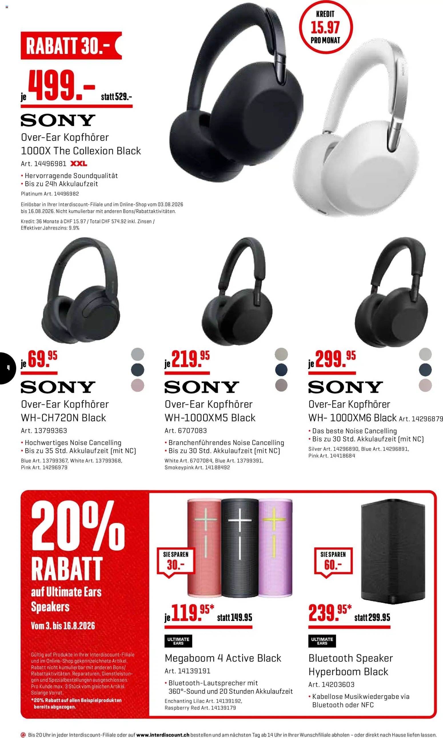 Interdiscount aktionen