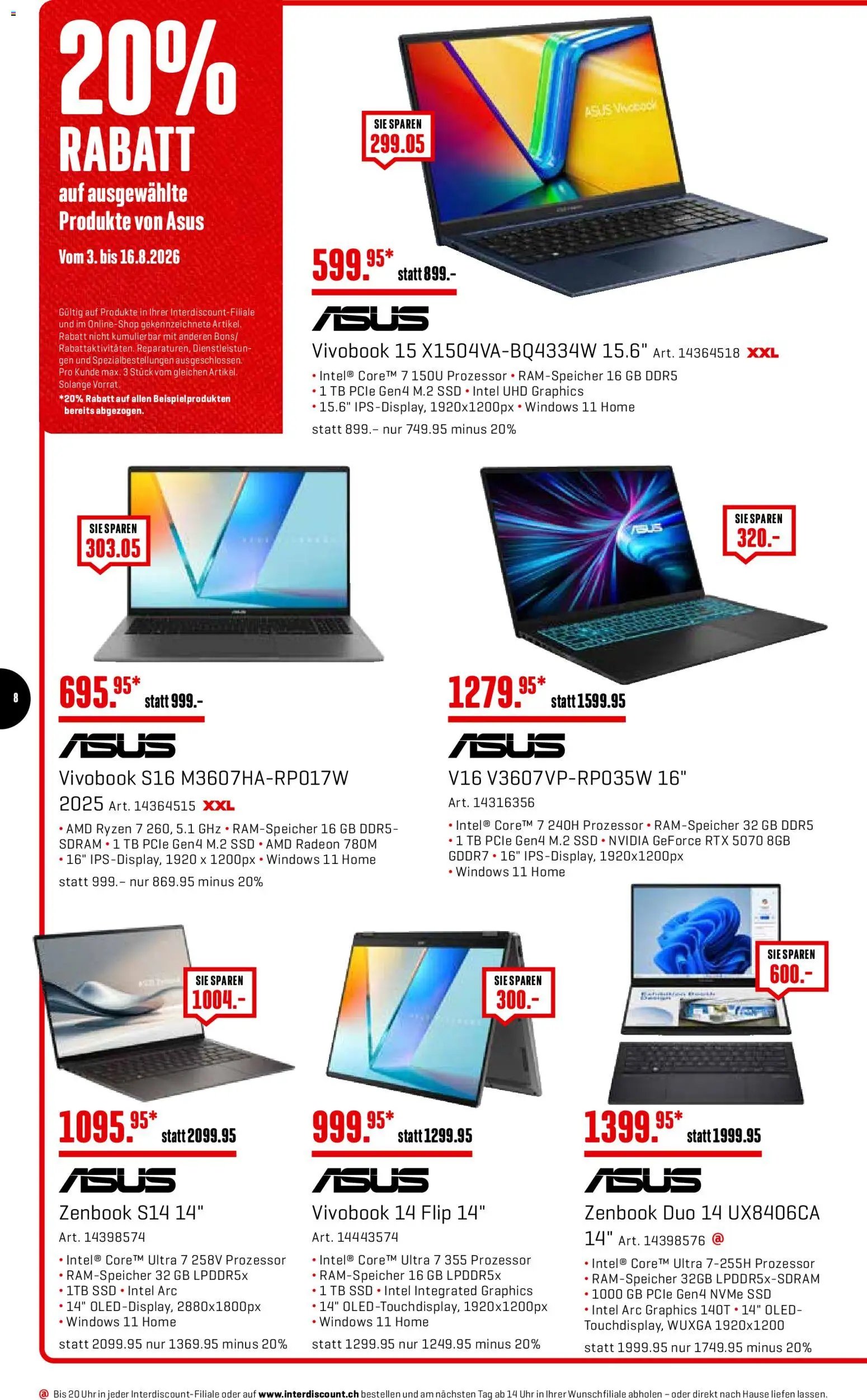 Interdiscount aktionen