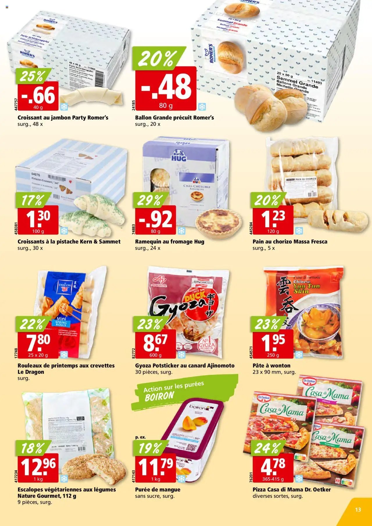 Aligro Aktionen Chavannes, Matran, Genève, Sion (2025-10-13 - 2025-10-18)