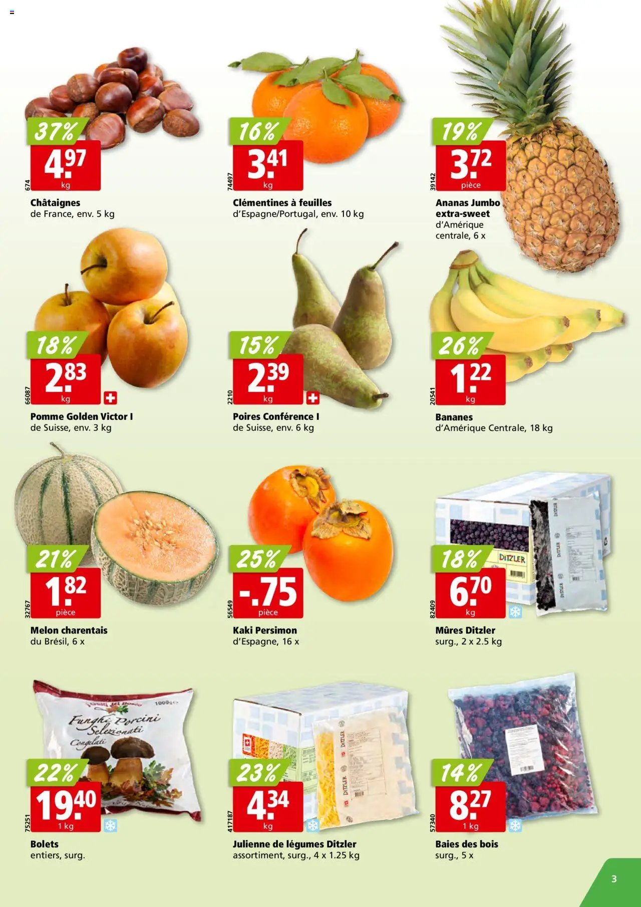 Aligro Aktionen Chavannes, Matran, Genève, Sion (2025-10-13 - 2025-10-18)