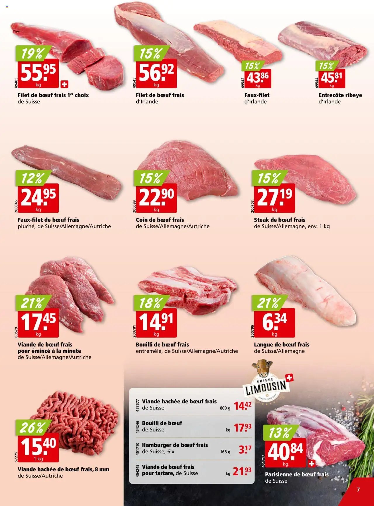 Aligro Aktionen Chavannes, Matran, Genève, Sion (2025-10-13 - 2025-10-18)