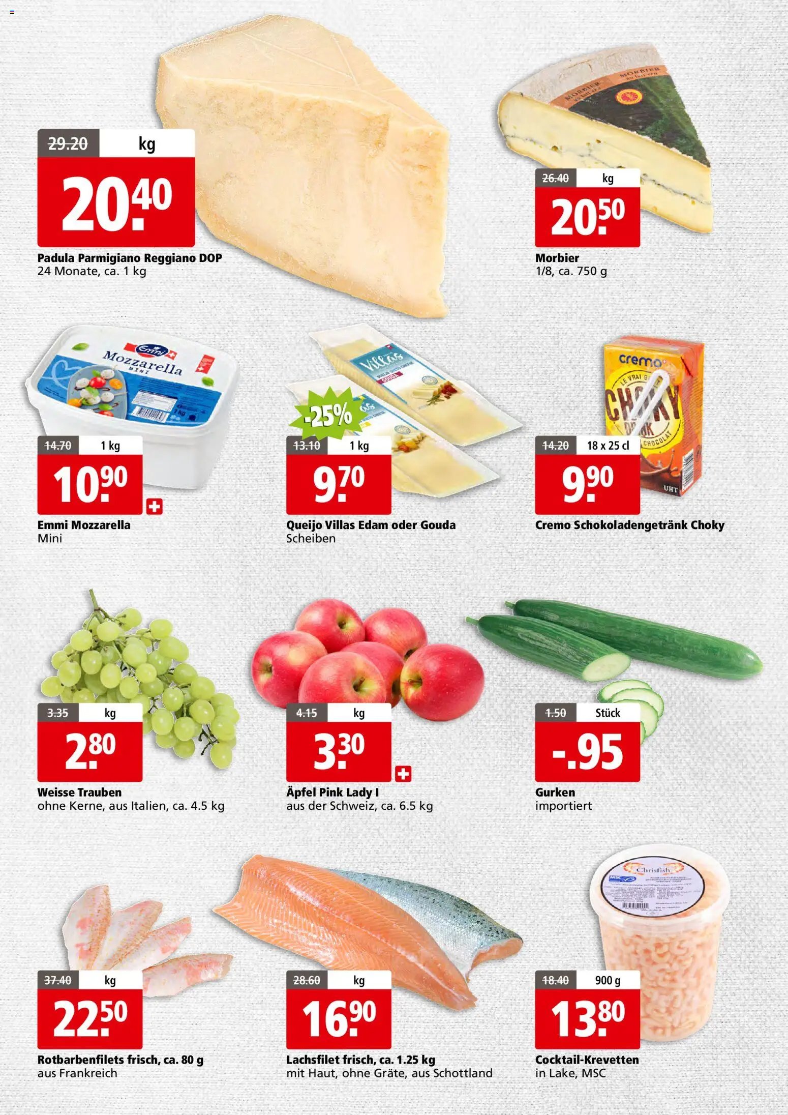Aligro aktionen Business Chavannes, Matran, Genf, Sitten