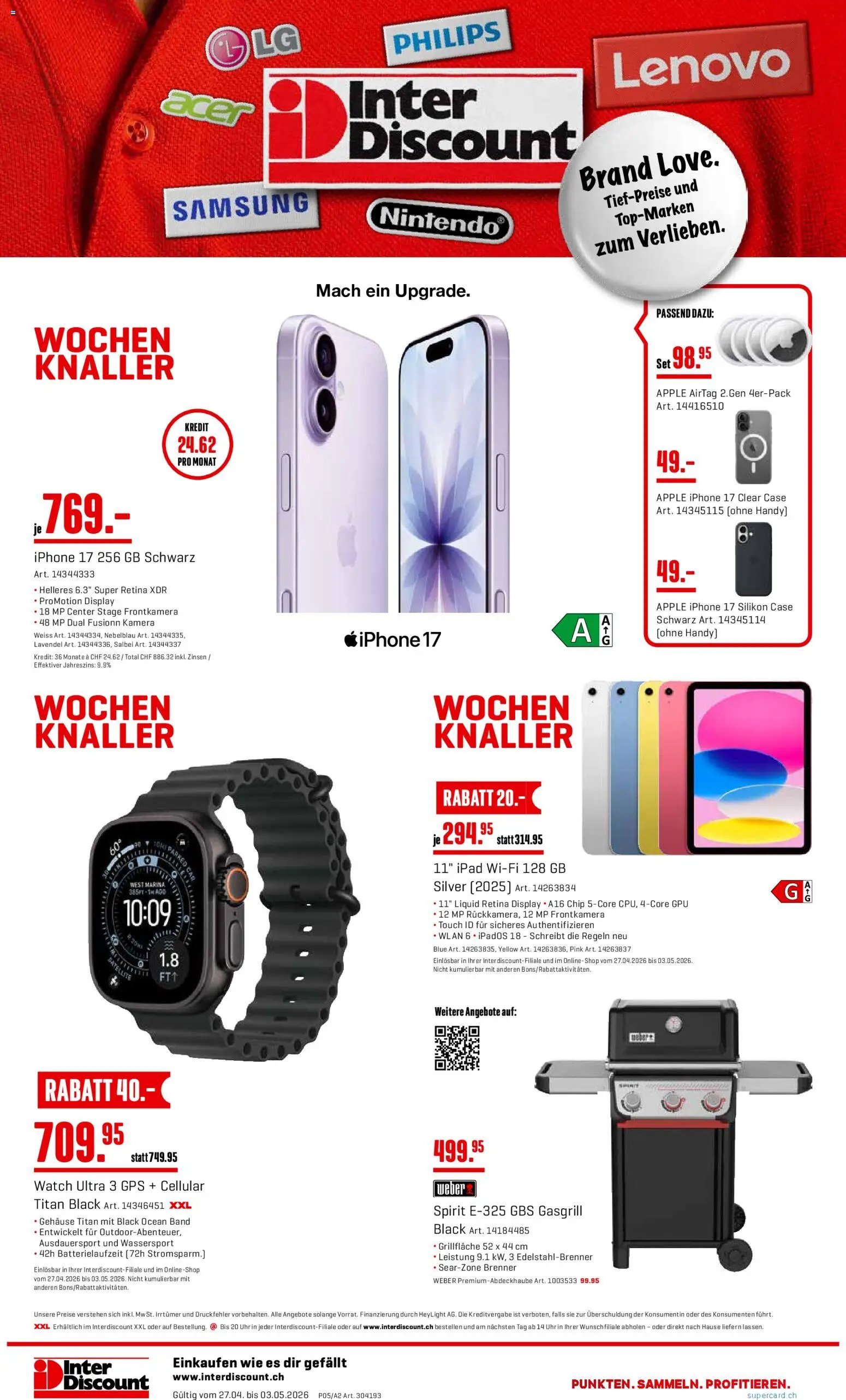 Interdiscount aktionen 20% Rabatt (2026-04-27 - 2026-05-03)