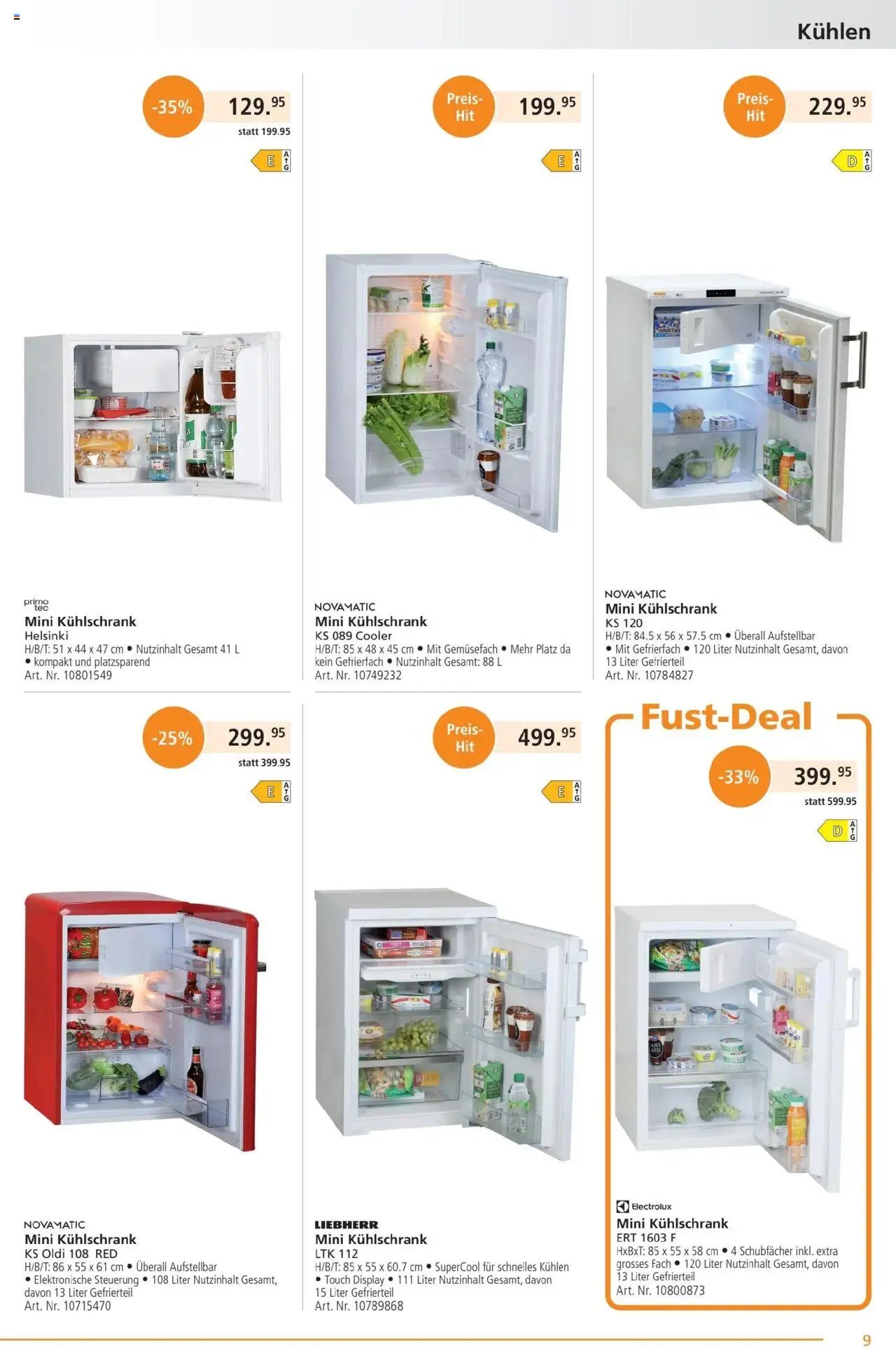Fust Aktionen (2025-09-22 - 2025-10-19)