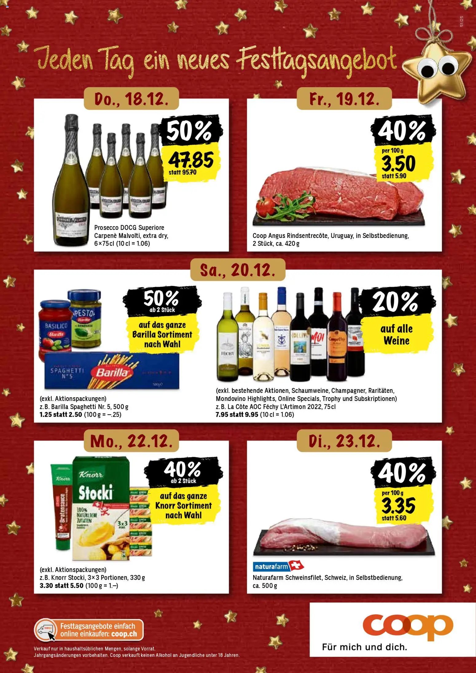 Coop Aktionen (2025-12-18 - 2025-12-21) | 20