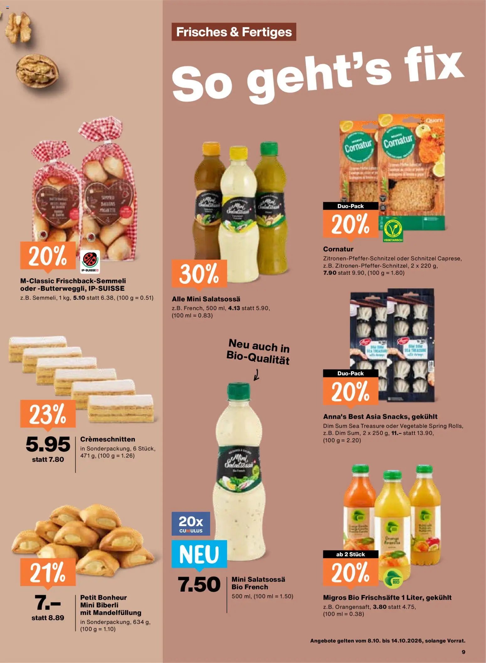 Migros aktionen