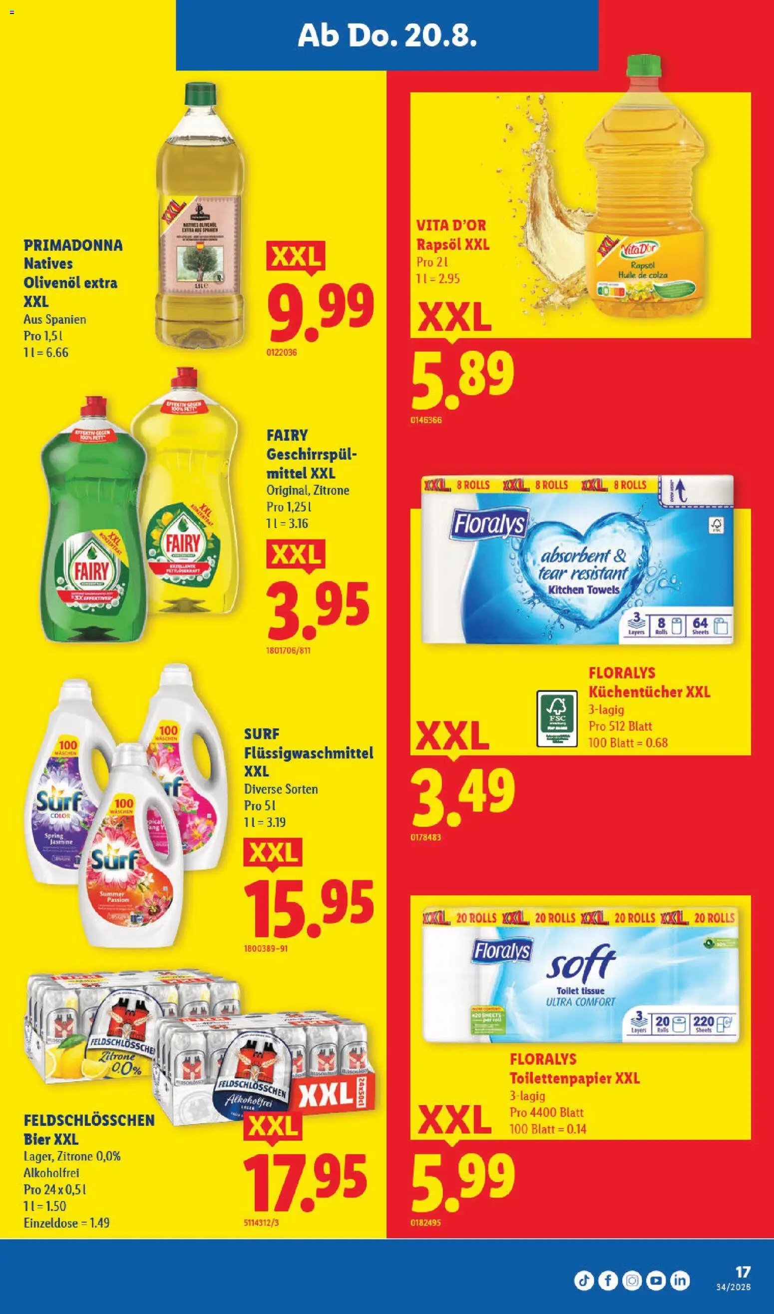 Lidl aktionen