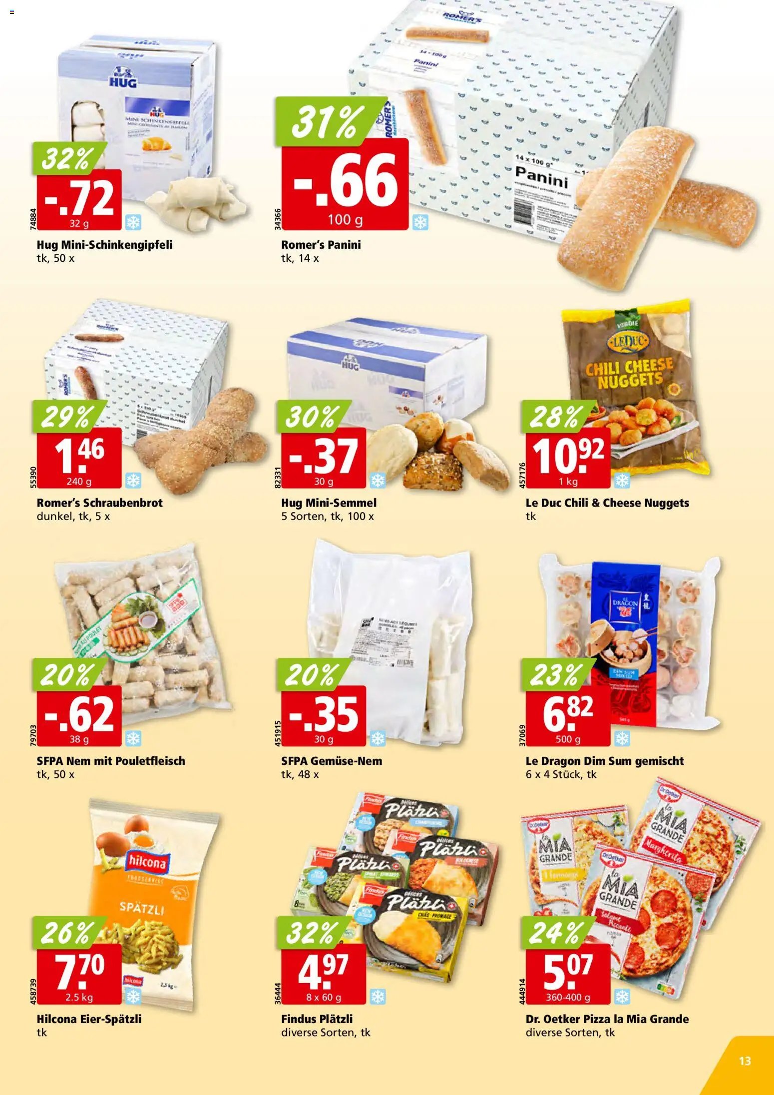 Aligro Aktionen Schlieren, Gossau SG, Frauenfeld, Rapperswil-Jona, Sargans, Bern, Brüttisellen, Pratteln, Emmen, Spreitenbach (2025-11-10 - 2025-11-15) | 13