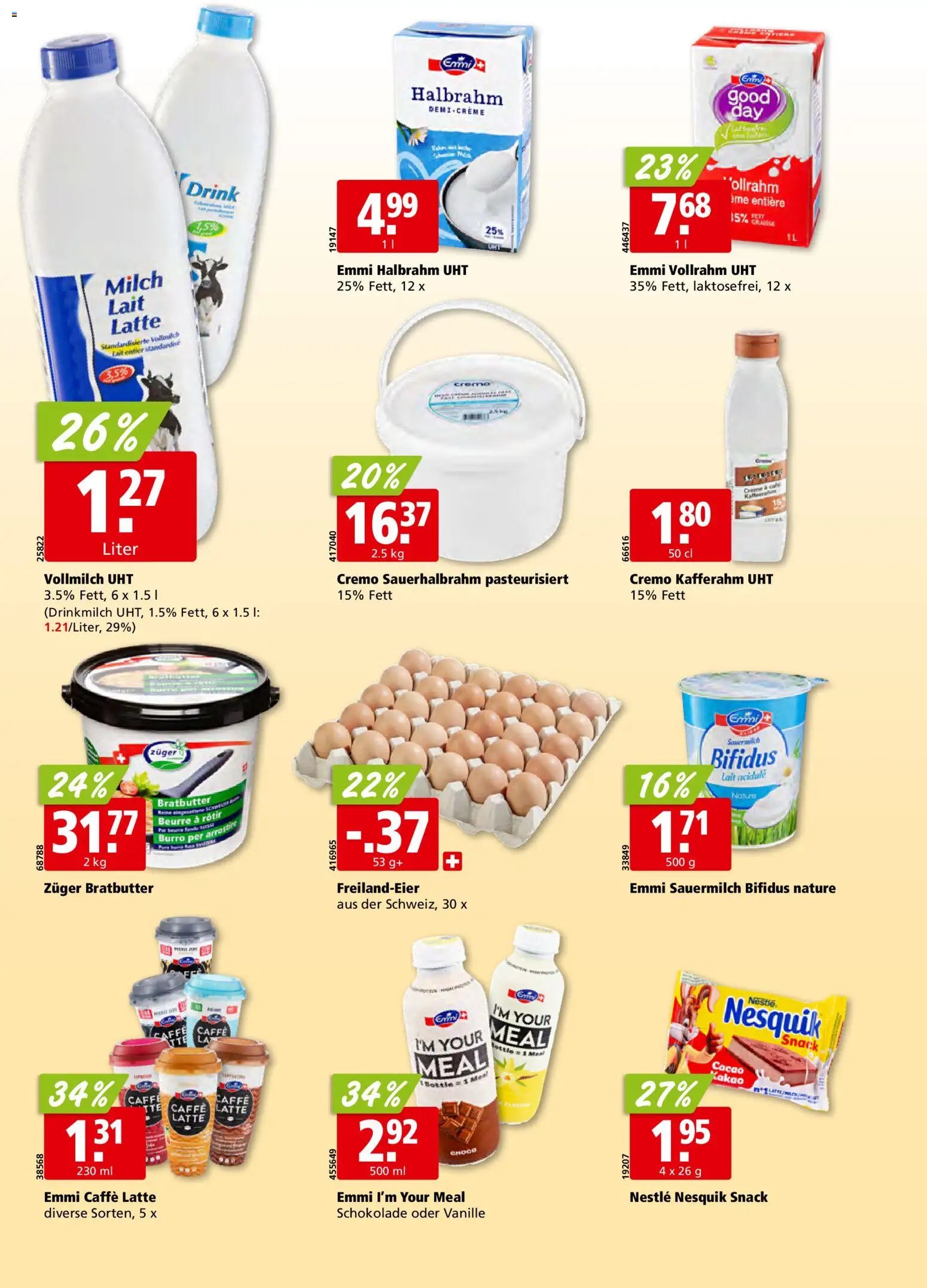 Aligro Aktionen Schlieren, Gossau SG, Frauenfeld, Rapperswil-Jona, Sargans, Bern, Brüttisellen, Pratteln, Emmen, Spreitenbach (2025-11-10 - 2025-11-15) | 14