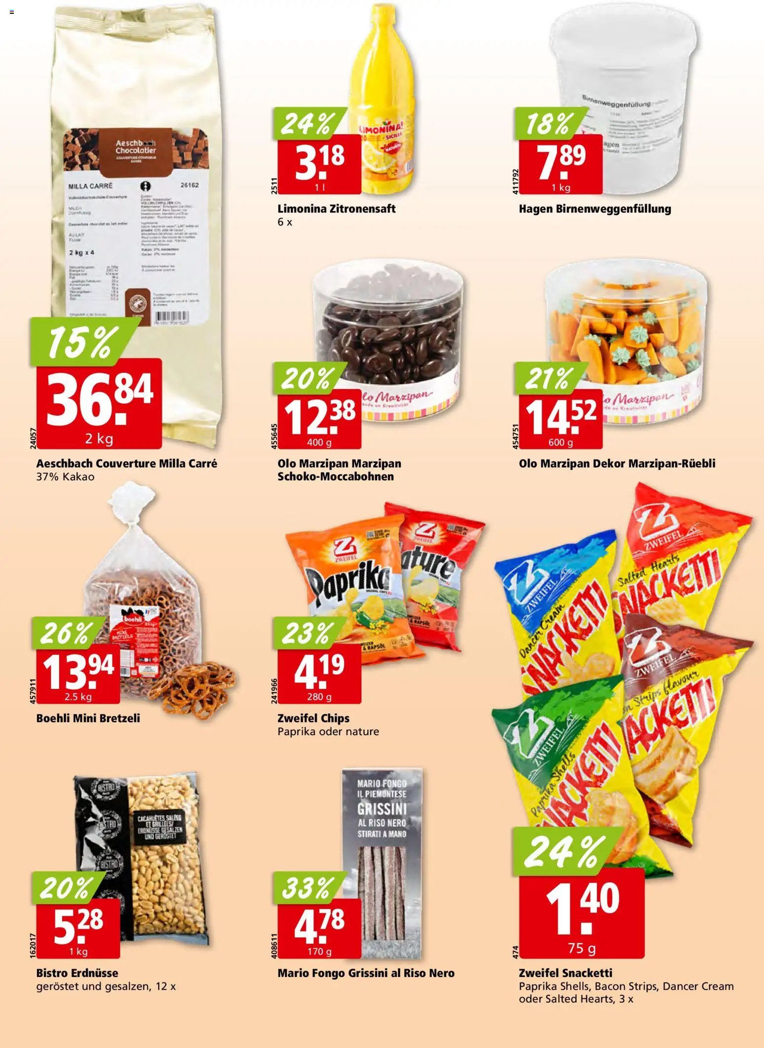 Aligro Aktionen Schlieren, Gossau SG, Frauenfeld, Rapperswil-Jona, Sargans, Bern, Brüttisellen, Pratteln, Emmen, Spreitenbach (2025-11-10 - 2025-11-15) | 20