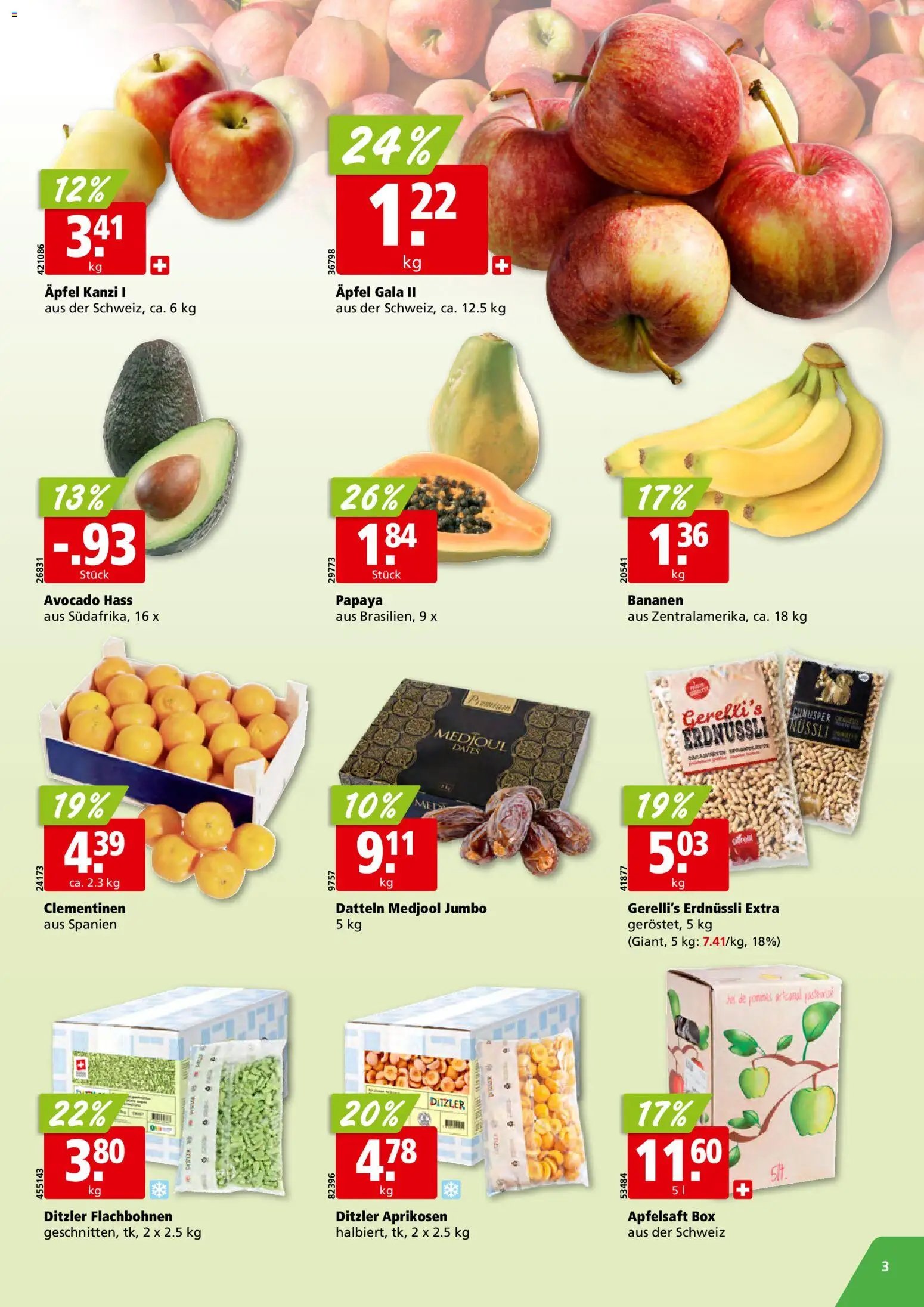 Aligro Aktionen Schlieren, Gossau SG, Frauenfeld, Rapperswil-Jona, Sargans, Bern, Brüttisellen, Pratteln, Emmen, Spreitenbach (2025-11-10 - 2025-11-15) | 3