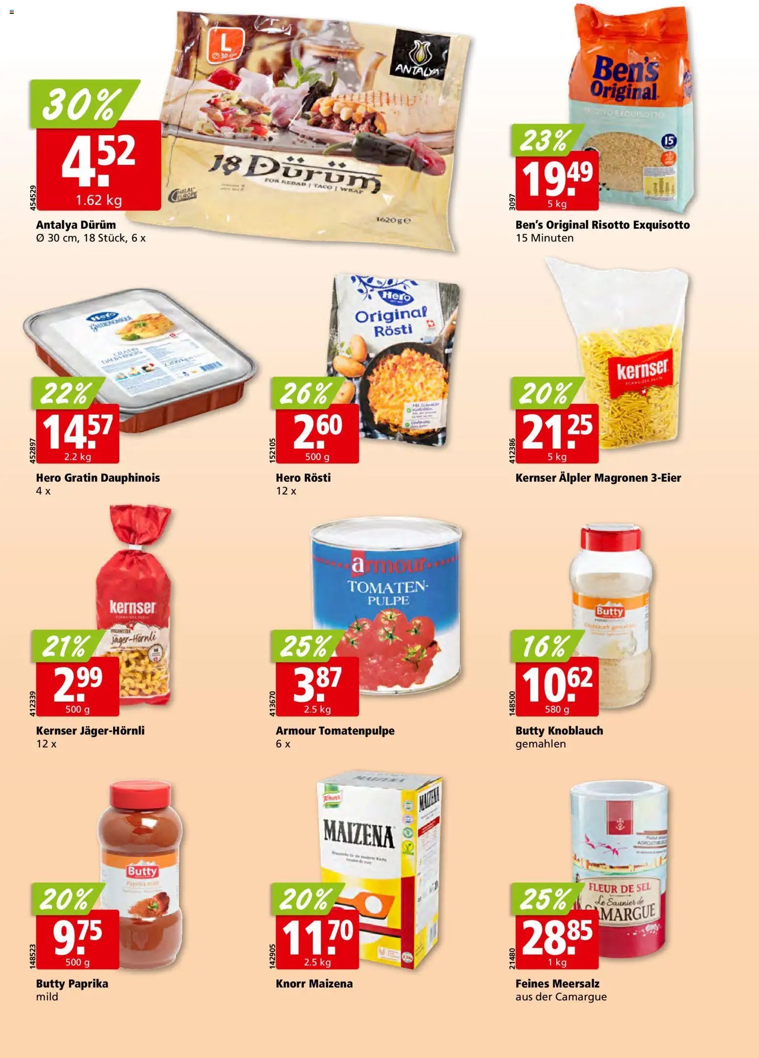 Aligro Aktionen Schlieren, Gossau SG, Frauenfeld, Rapperswil-Jona, Sargans, Bern, Brüttisellen, Pratteln, Emmen, Spreitenbach (2025-11-10 - 2025-11-15) | 22