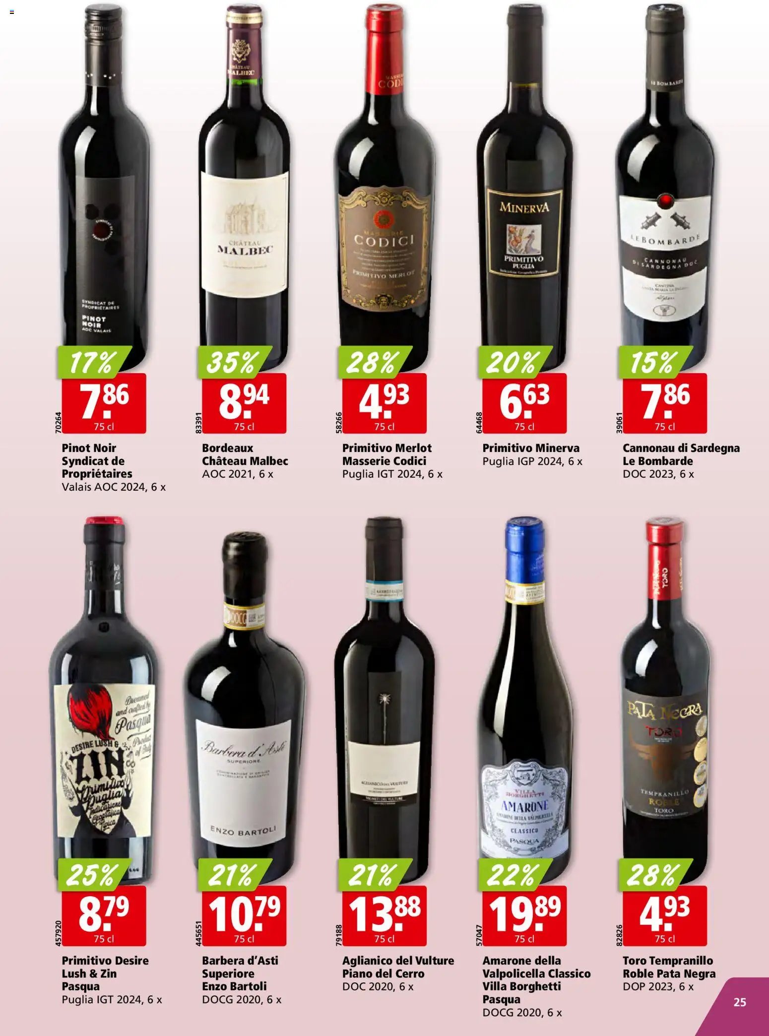 Aligro Aktionen Schlieren, Gossau SG, Frauenfeld, Rapperswil-Jona, Sargans, Bern, Brüttisellen, Pratteln, Emmen, Spreitenbach (2025-11-10 - 2025-11-15) | 25