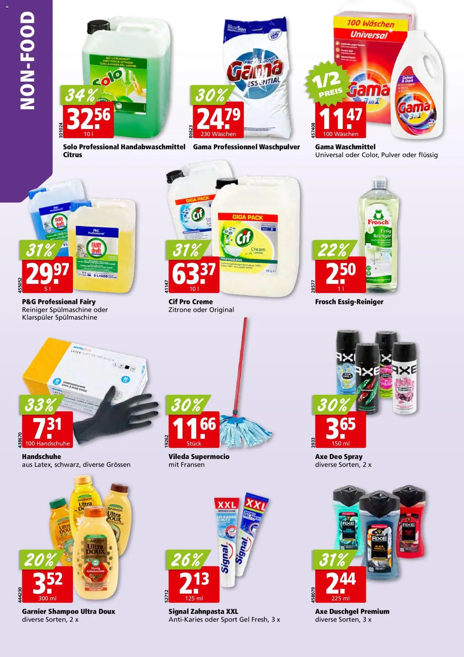 Aligro Aktionen Schlieren, Gossau SG, Frauenfeld, Rapperswil-Jona, Sargans, Bern, Brüttisellen, Pratteln, Emmen, Spreitenbach (2025-11-10 - 2025-11-15) | 30