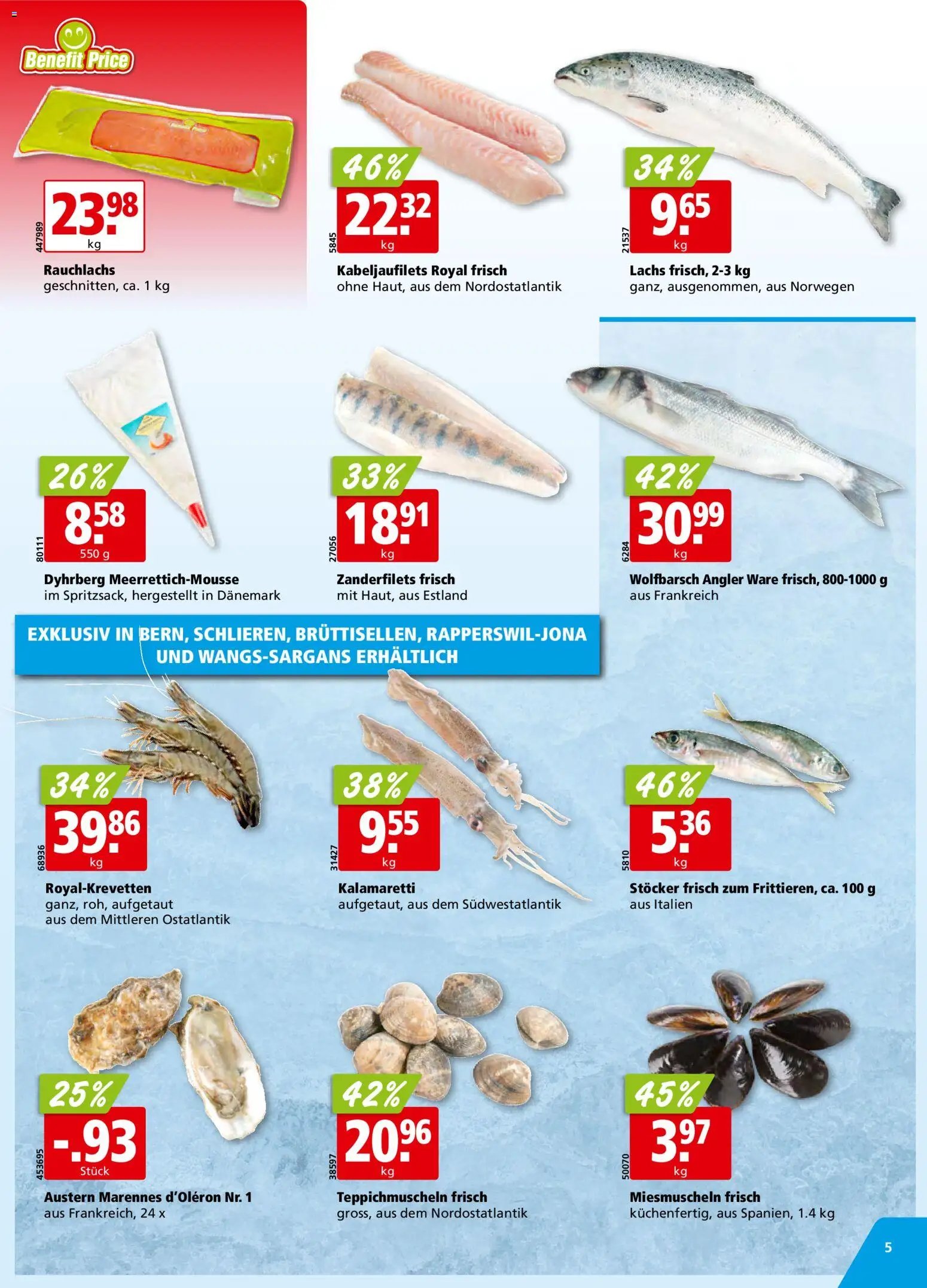 Aligro Aktionen Schlieren, Gossau SG, Frauenfeld, Rapperswil-Jona, Sargans, Bern, Brüttisellen, Pratteln, Emmen, Spreitenbach (2025-11-10 - 2025-11-15) | 5