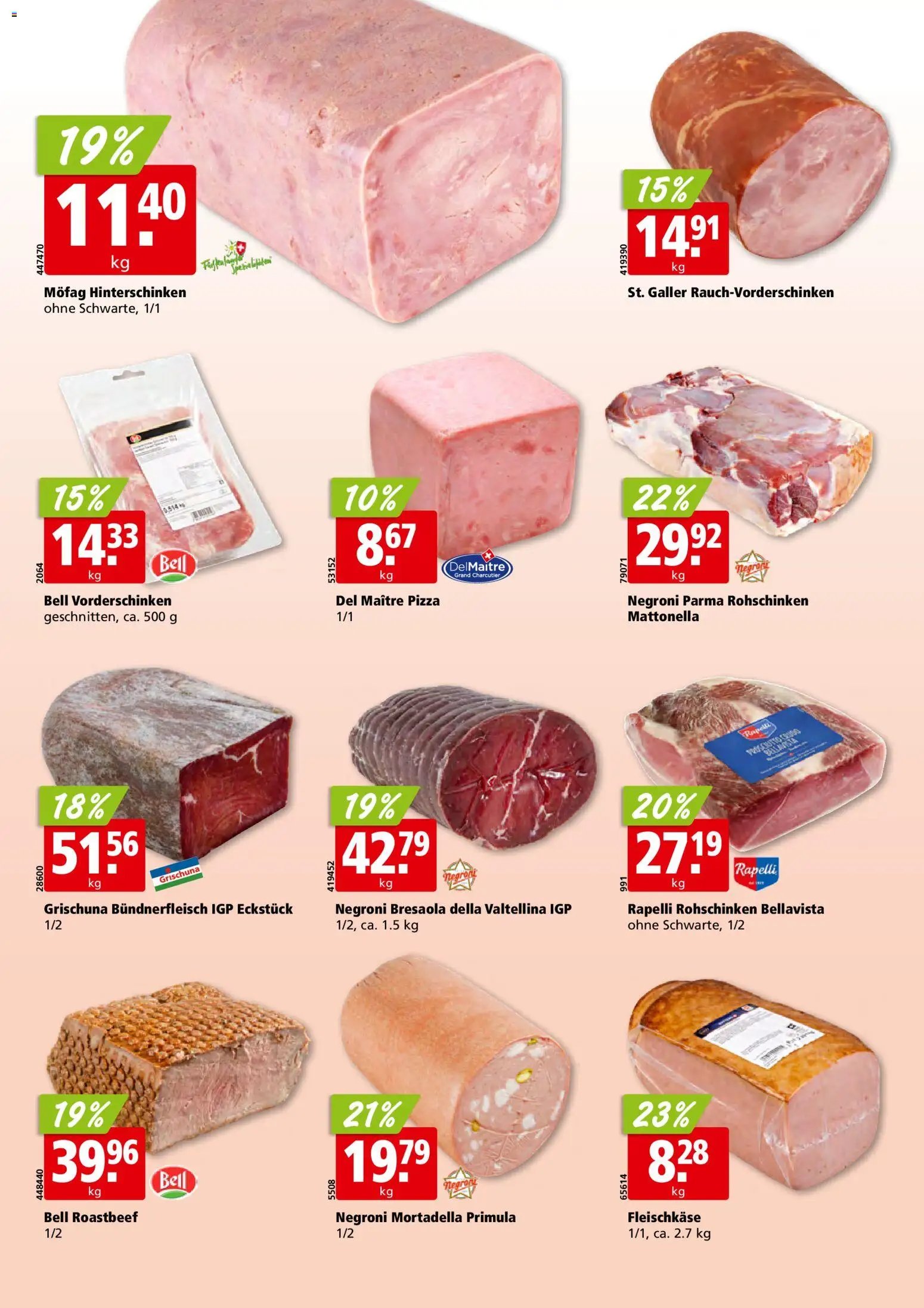 Aligro Aktionen Schlieren, Gossau SG, Frauenfeld, Rapperswil-Jona, Sargans, Bern, Brüttisellen, Pratteln, Emmen, Spreitenbach (2025-11-10 - 2025-11-15) | 10