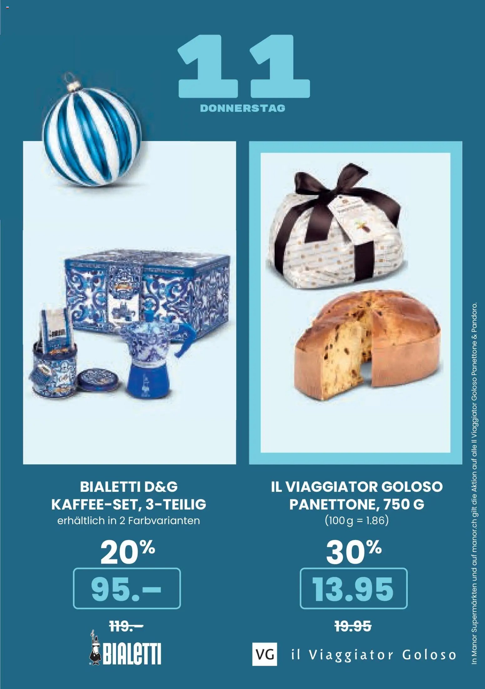 Manor Aktionen Adventskalender (2025-12-01 - 2025-12-24) | 13