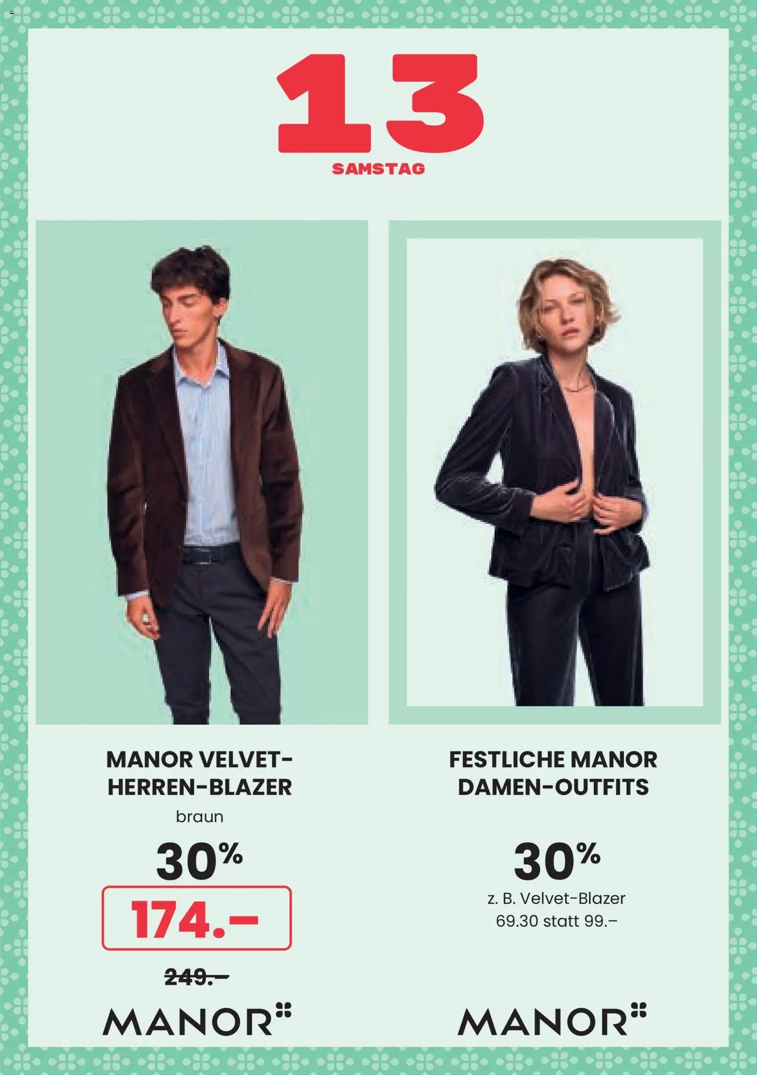 Manor Aktionen Adventskalender (2025-12-01 - 2025-12-24) | 15