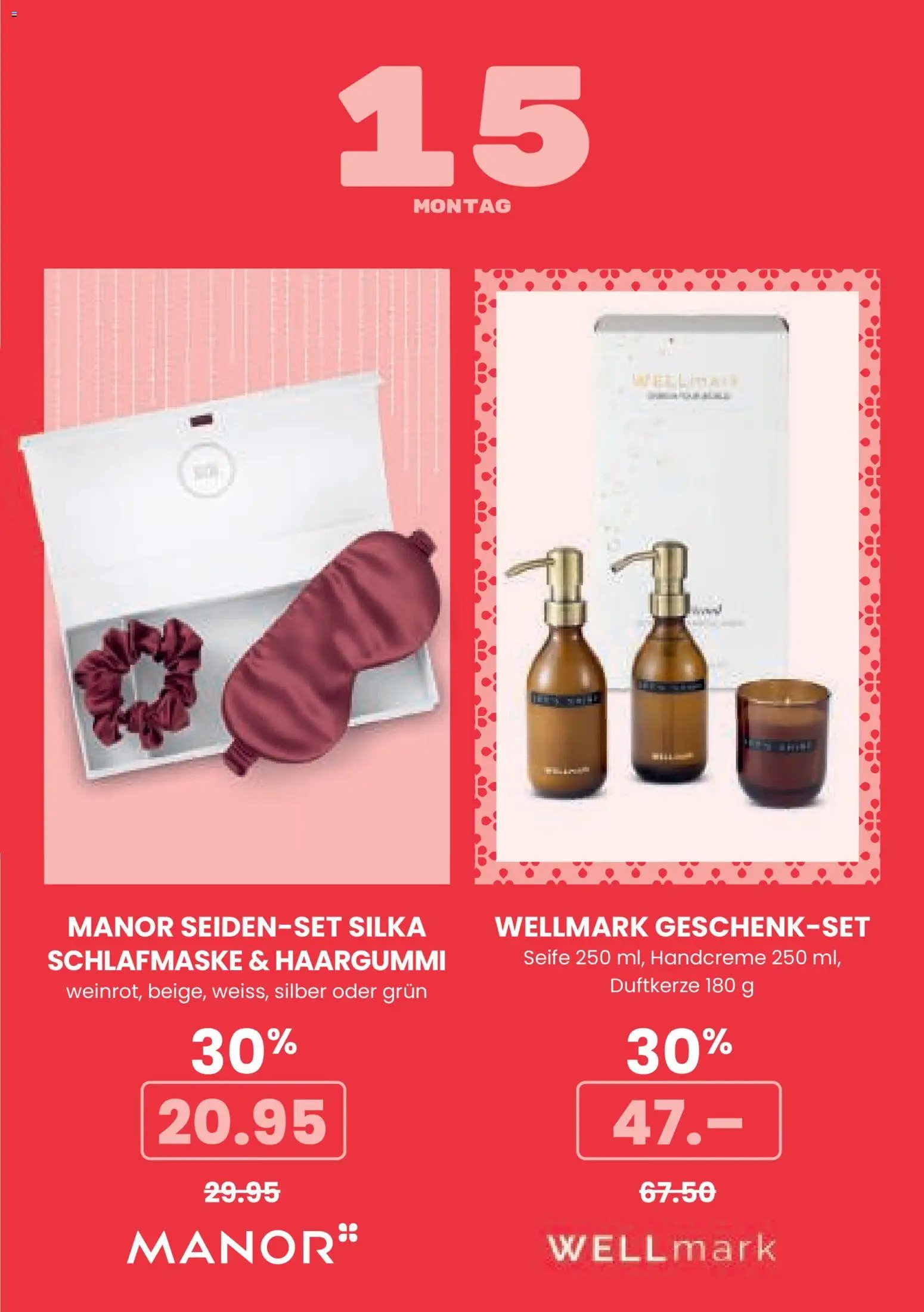 Manor Aktionen Adventskalender (2025-12-01 - 2025-12-24) | 17