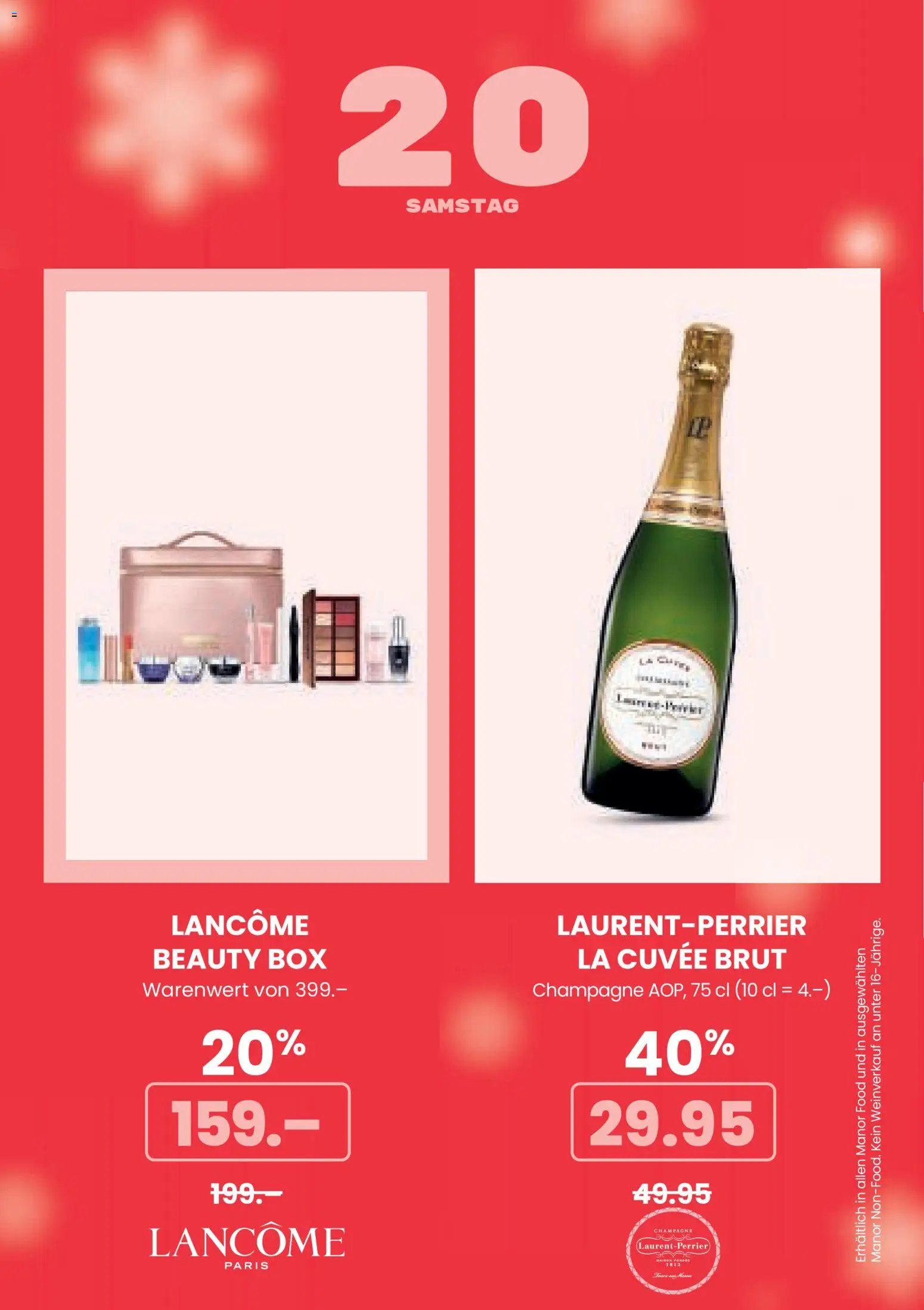 Manor Aktionen Adventskalender (2025-12-01 - 2025-12-24) | 22