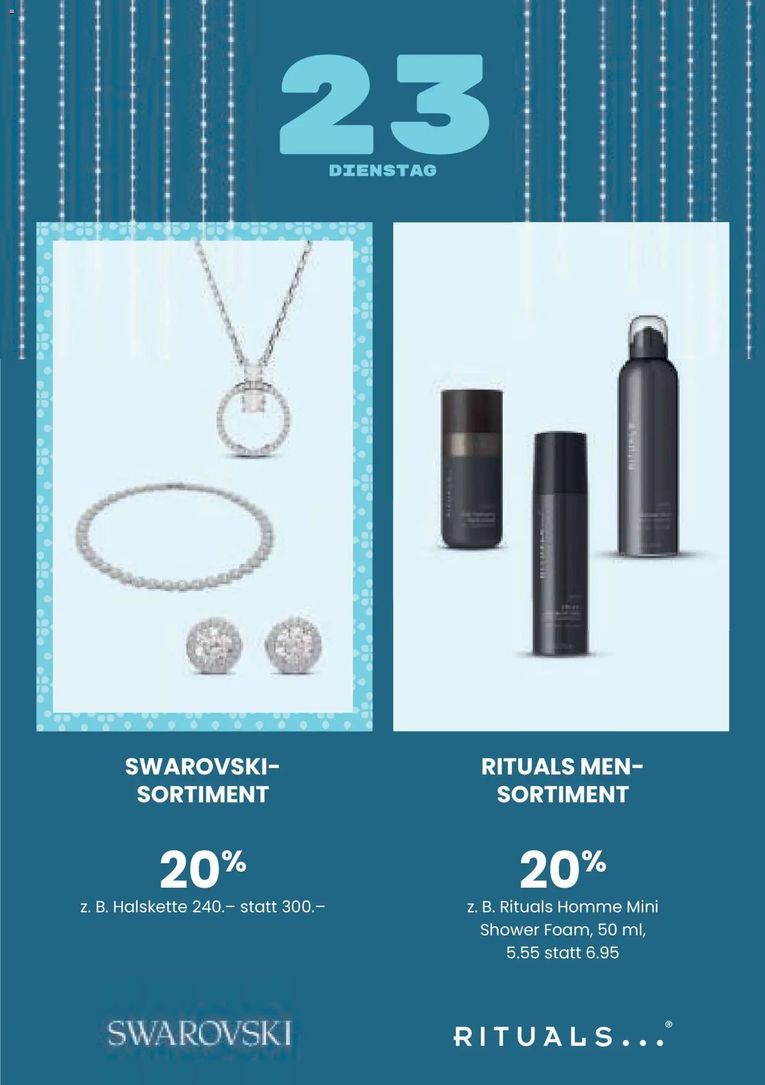 Manor Aktionen Adventskalender (2025-12-01 - 2025-12-24) | 25