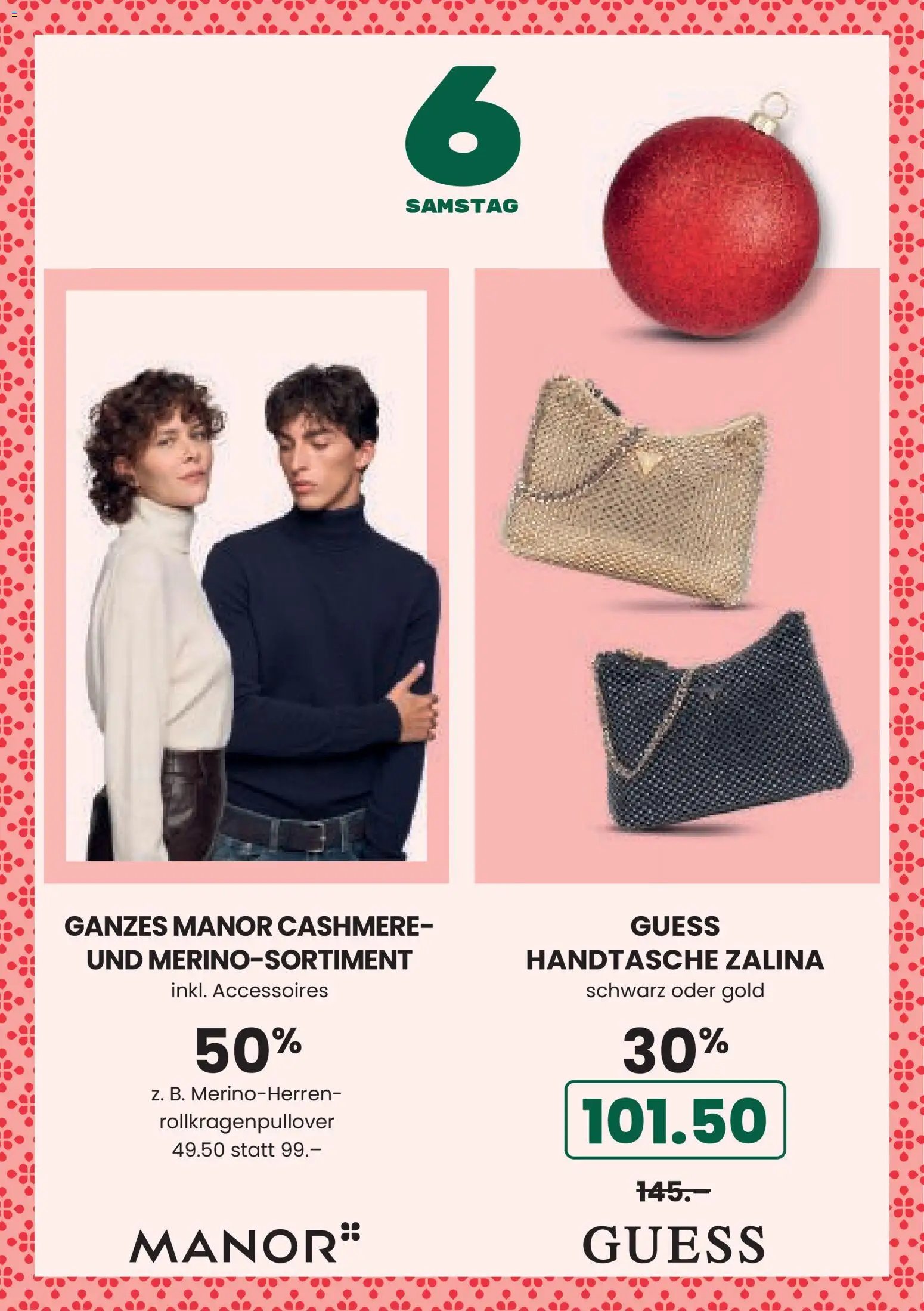 Manor Aktionen Adventskalender (2025-12-01 - 2025-12-24) | 8