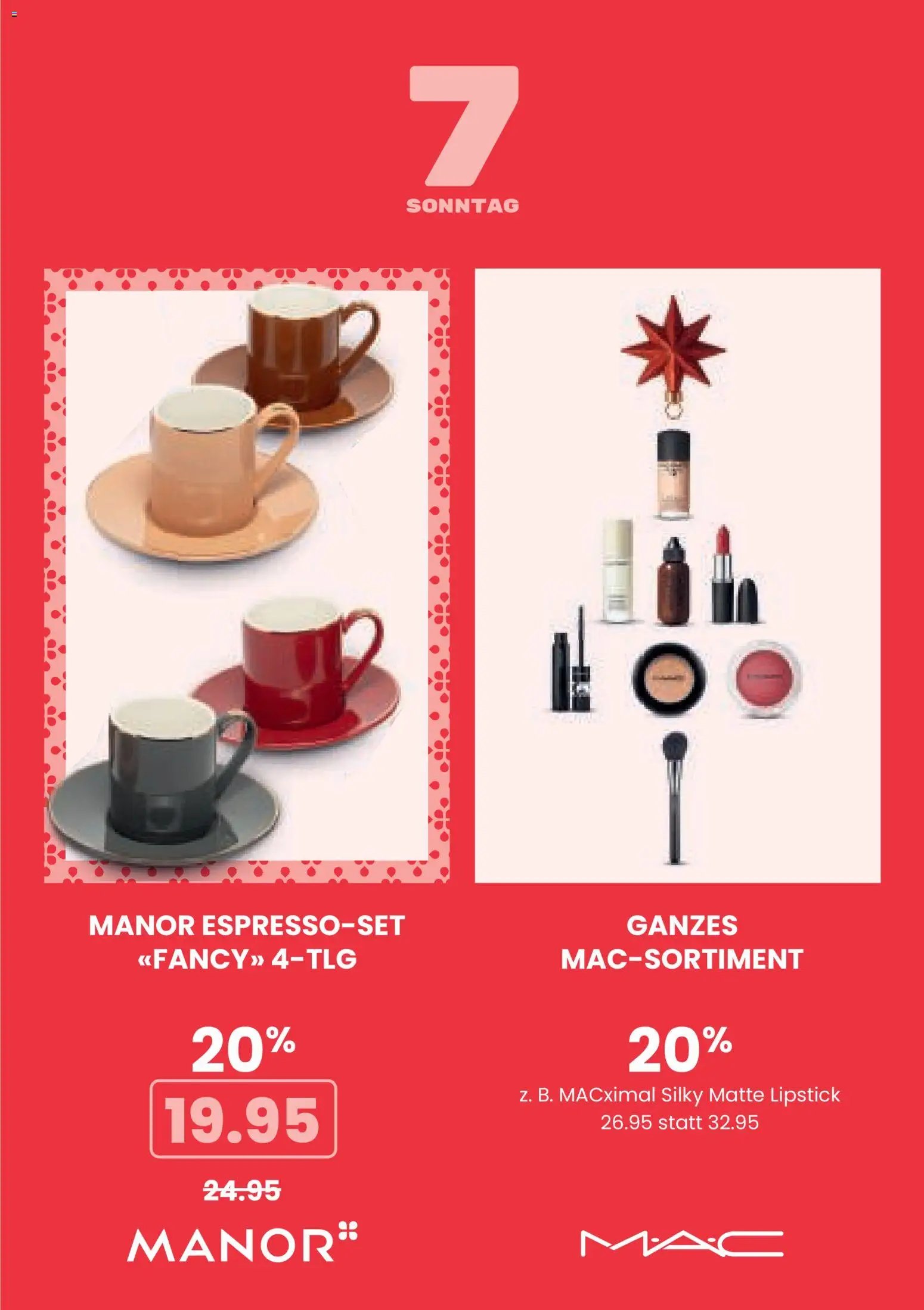 Manor Aktionen Adventskalender (2025-12-01 - 2025-12-24) | 9